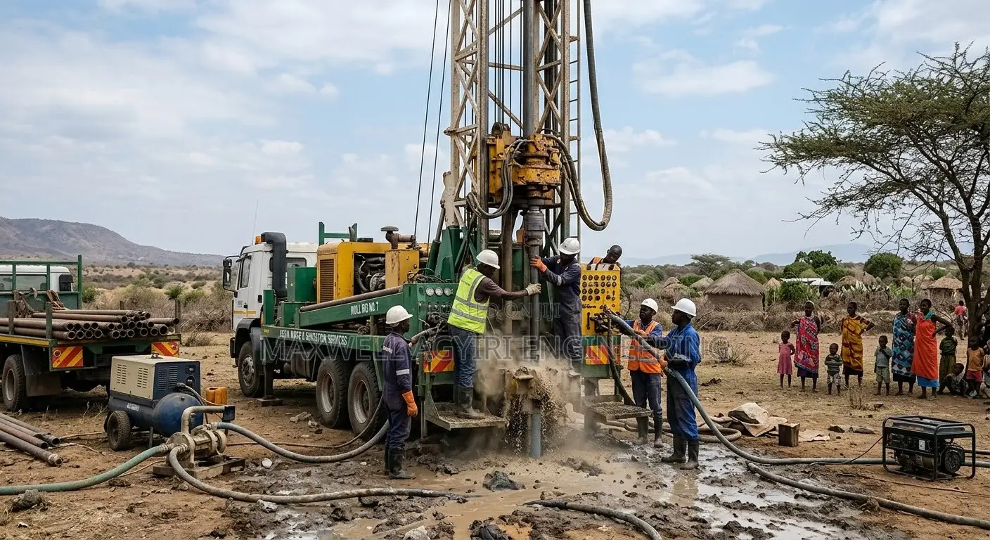 Community Borehole Drilling Master in Saltpond