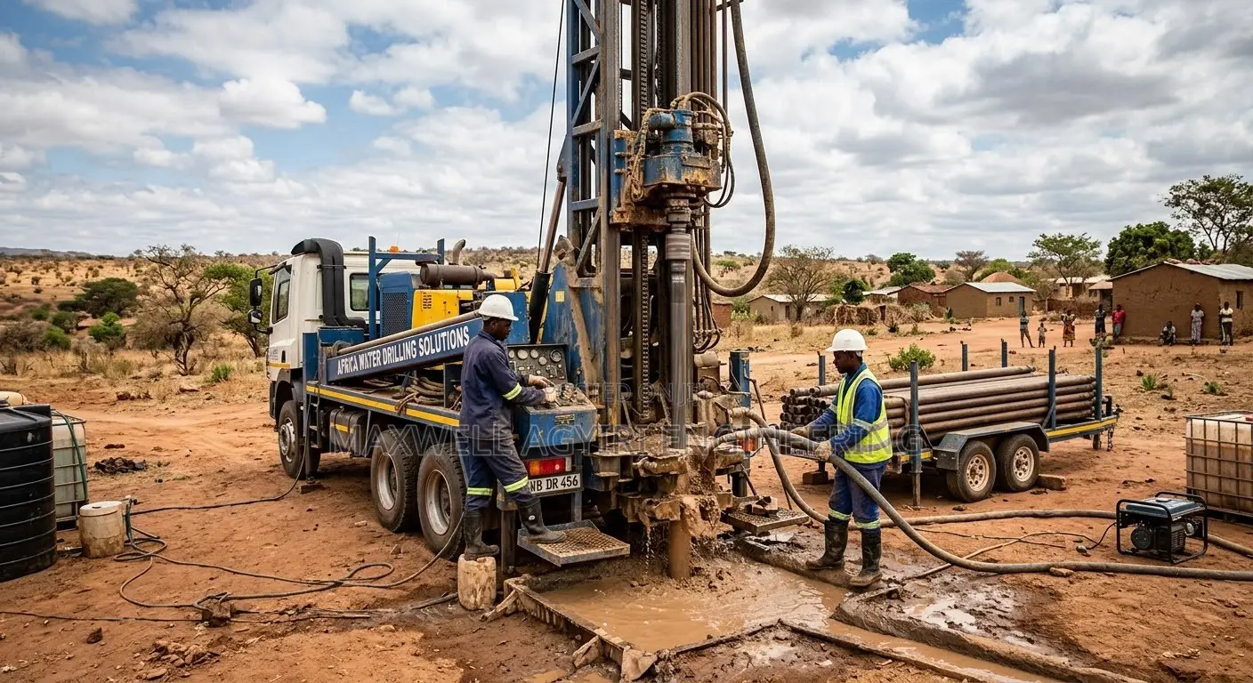 Community Borehole Drilling Masters in Axim