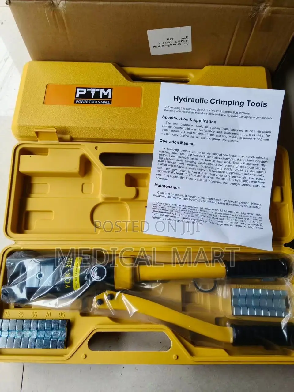 Yqk Hydraulic Crimping Tool