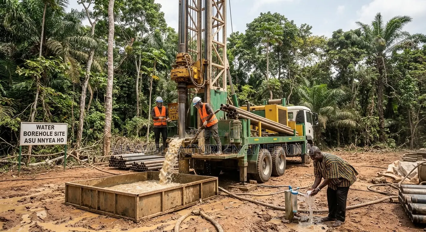 Community Borehole Drilling Masters in Agona Swedru