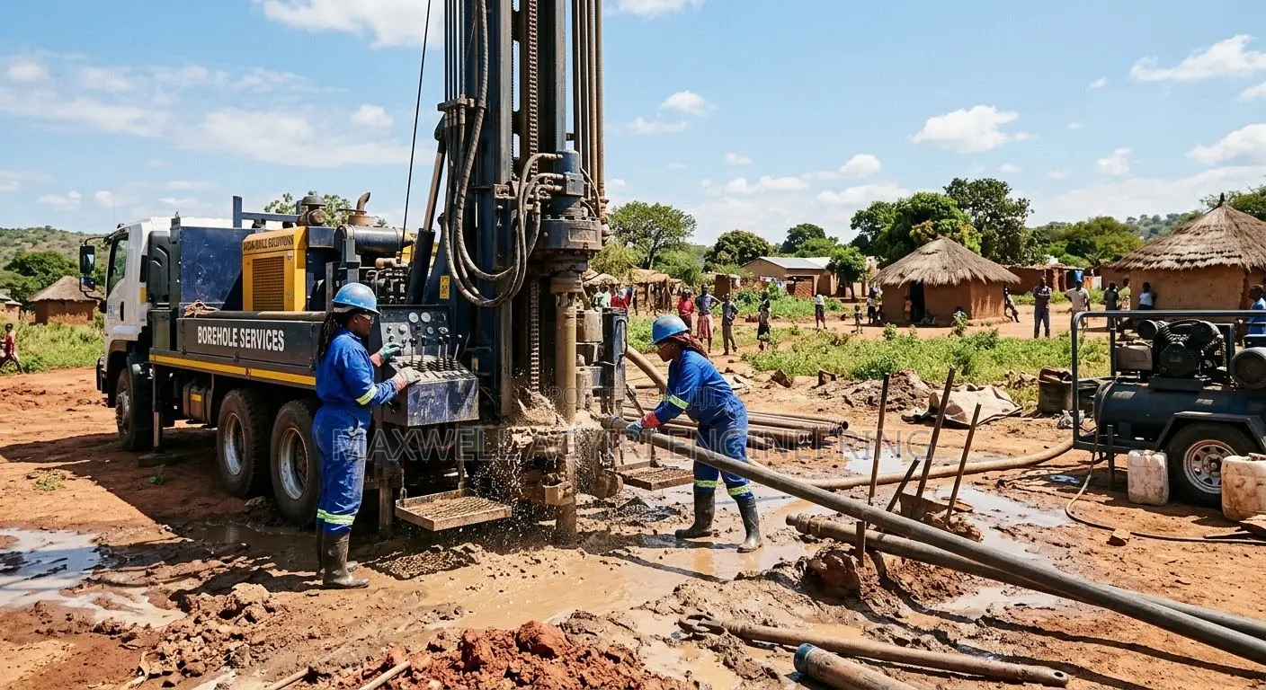 Community Borehole Drilling Masters in Mankessim
