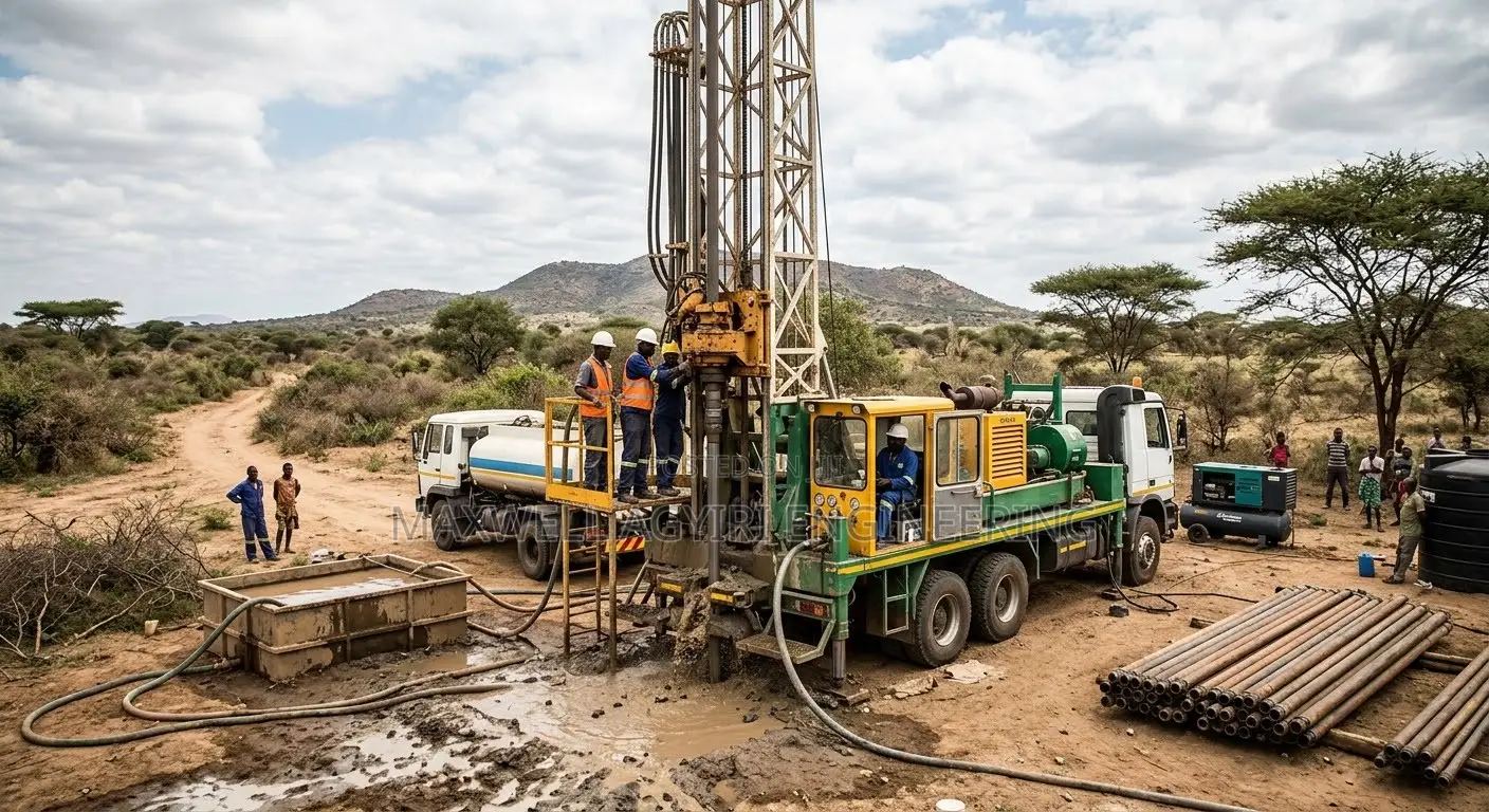 Community Borehole Drilling Masters in Apam