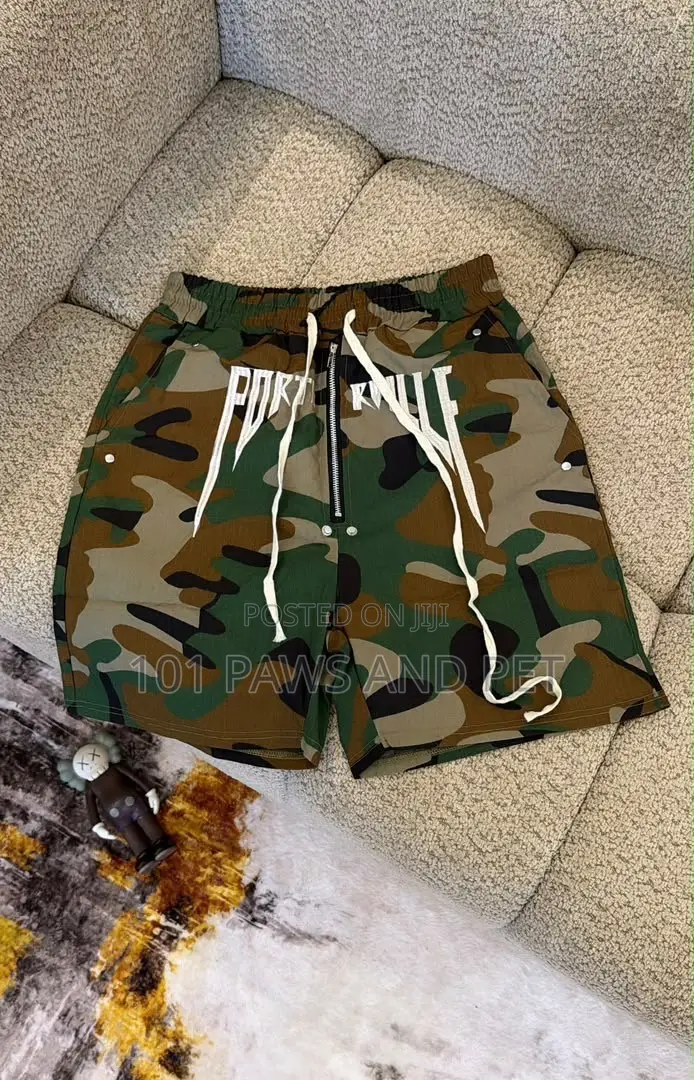 Rick Owen Camouflage Short
