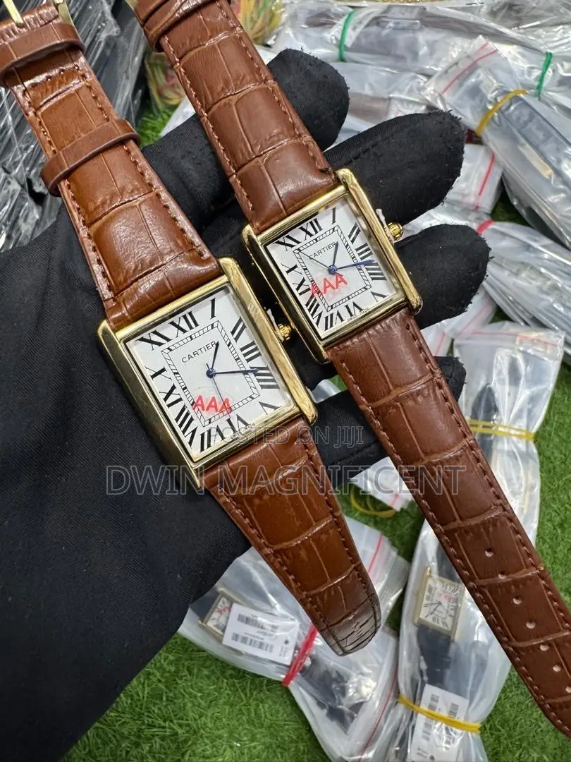 Cartier Tank-Style Wristwatches