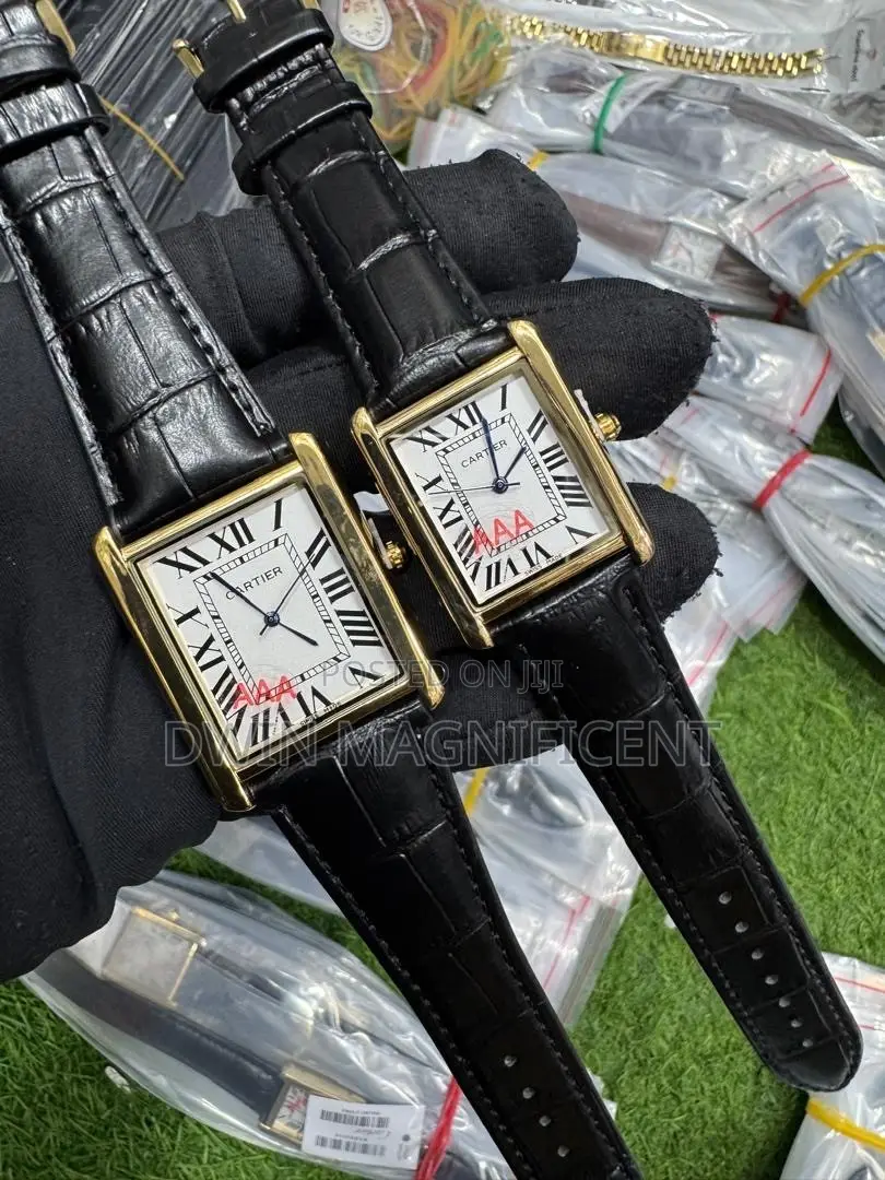 Cartier Tank-Style Wristwatches