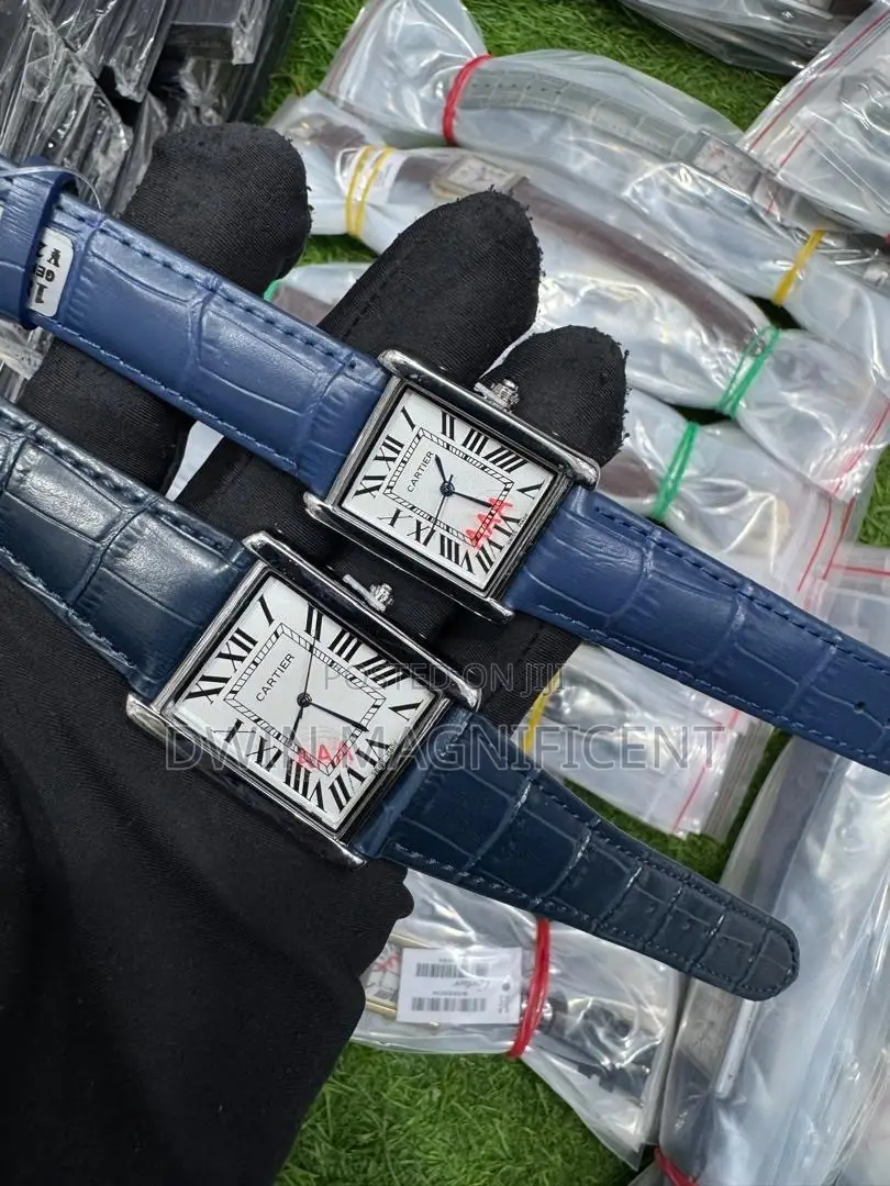 Cartier Tank-Style Wristwatches