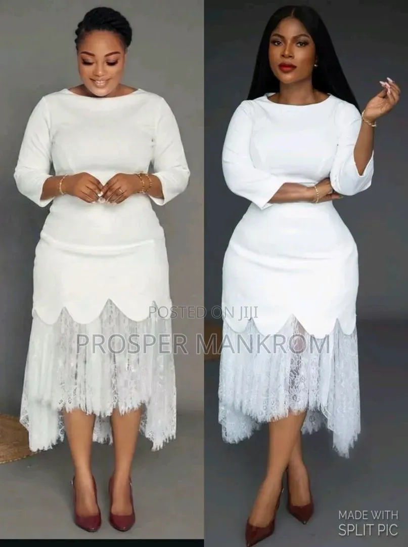 Ladies White Dress
