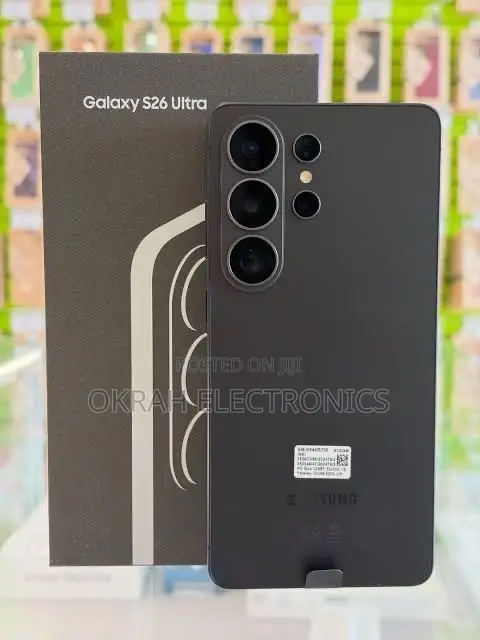 New Samsung Galaxy S26 Ultra 5G 1 TB Black