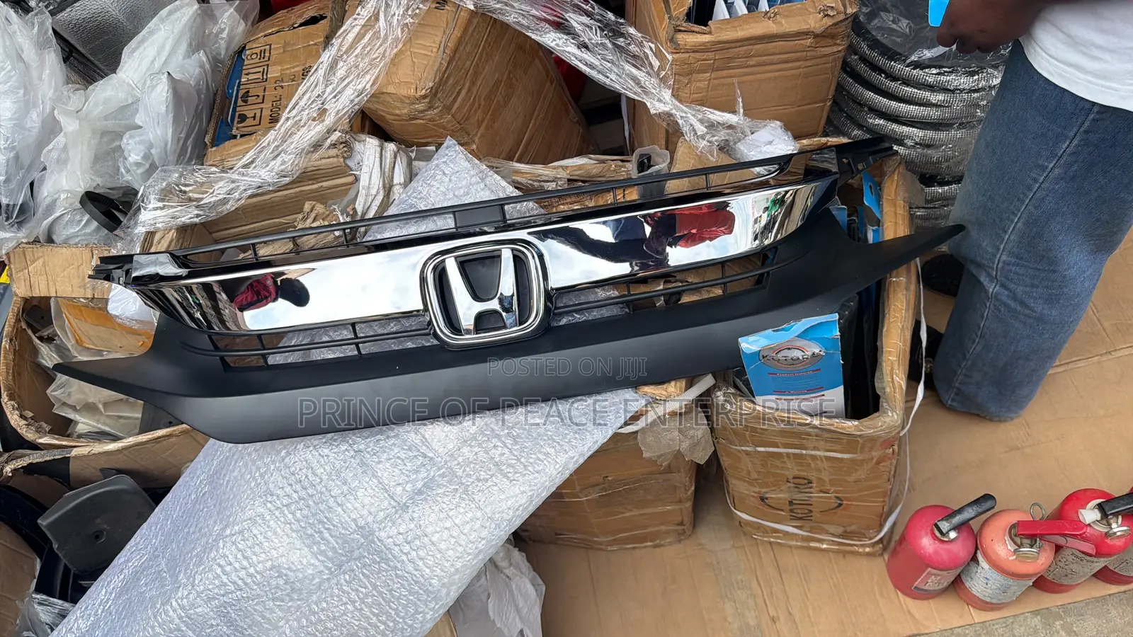 Honda Civic 2016 2017 2018 Front Grille With Crown