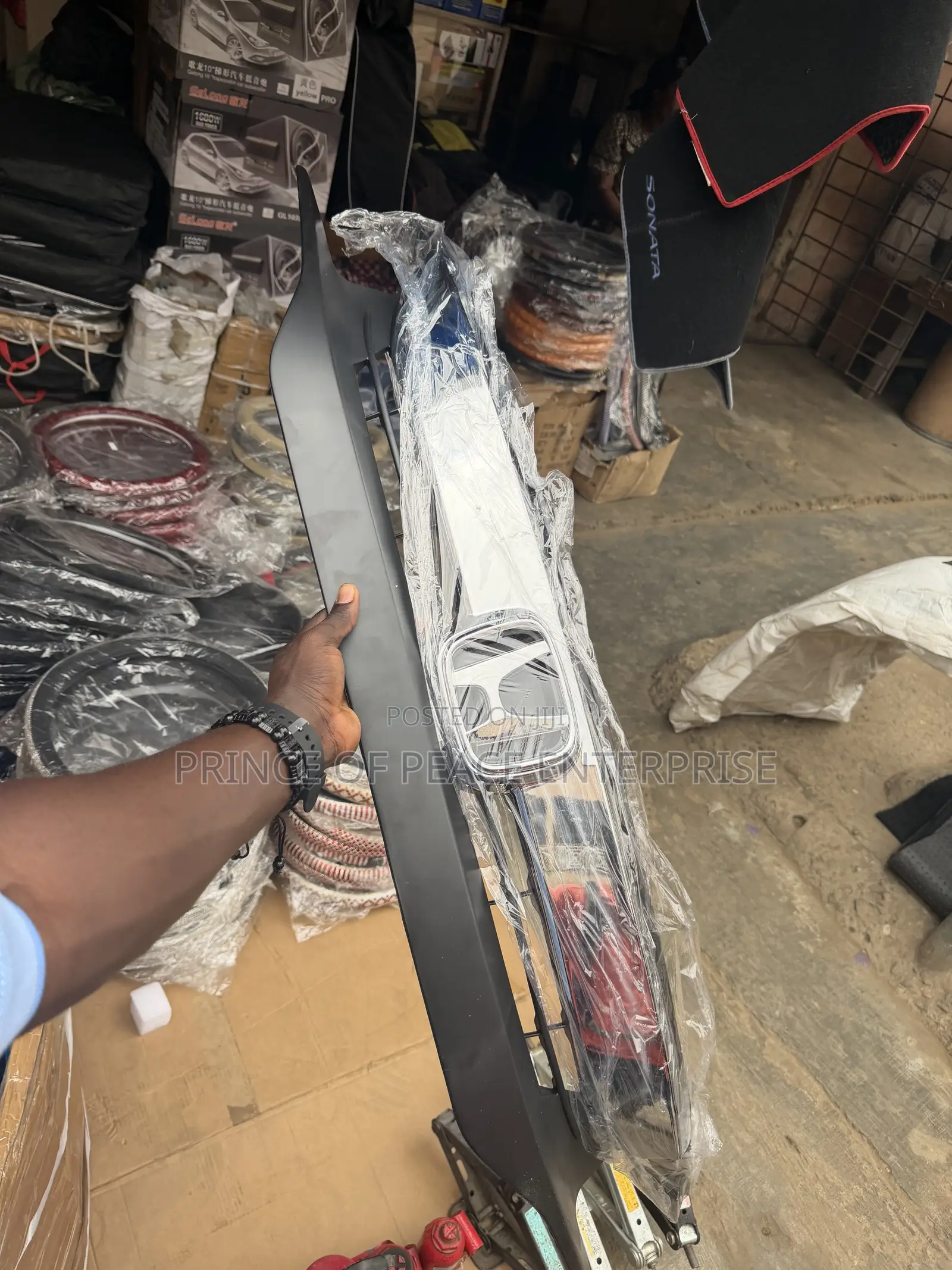 Honda Civic 2016 2017 2018 Front Grille With Crown