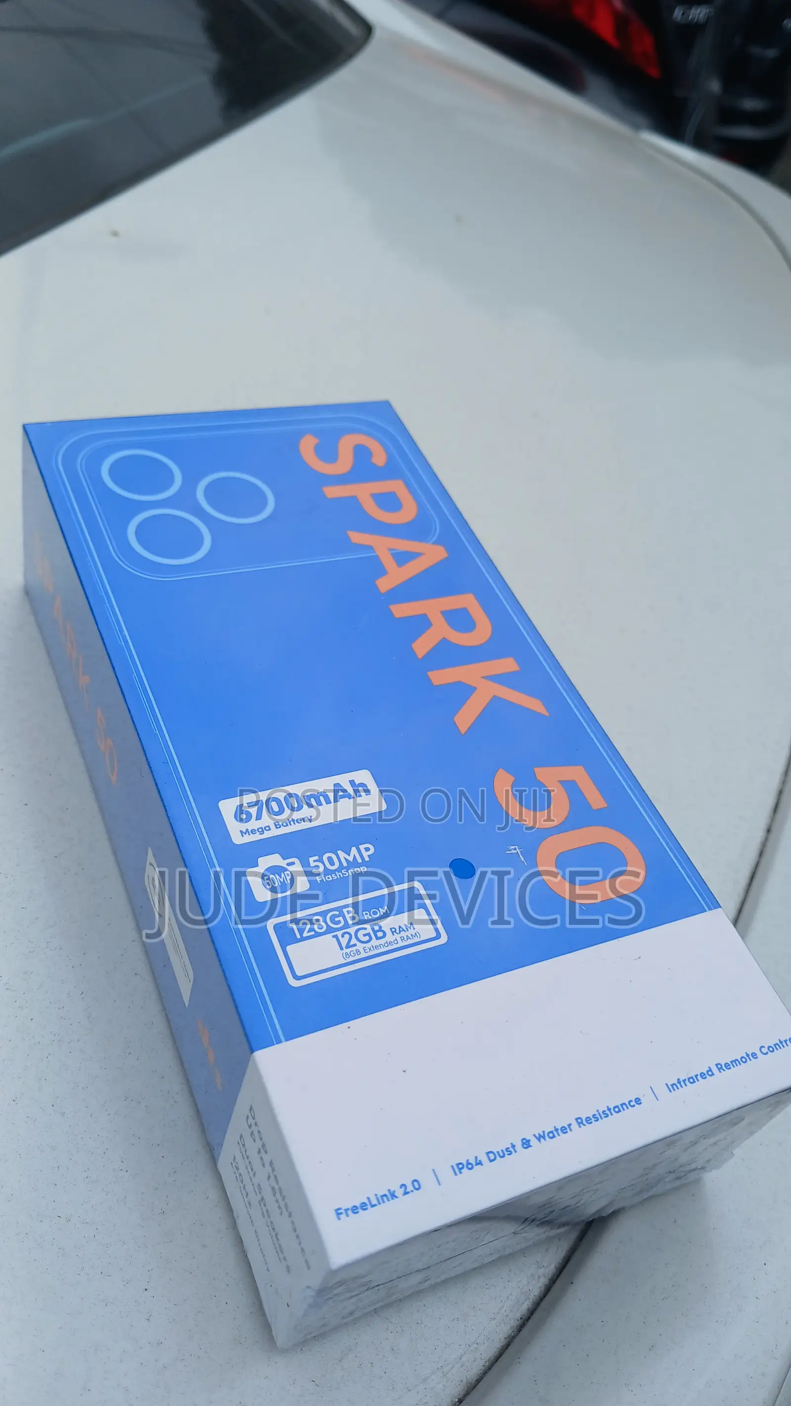 New Tecno Spark 50 128 GB Gray