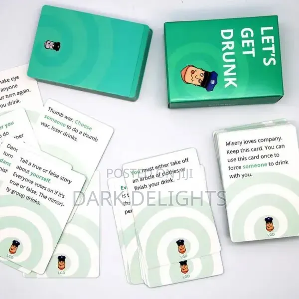 Let's Get Drunk Cards