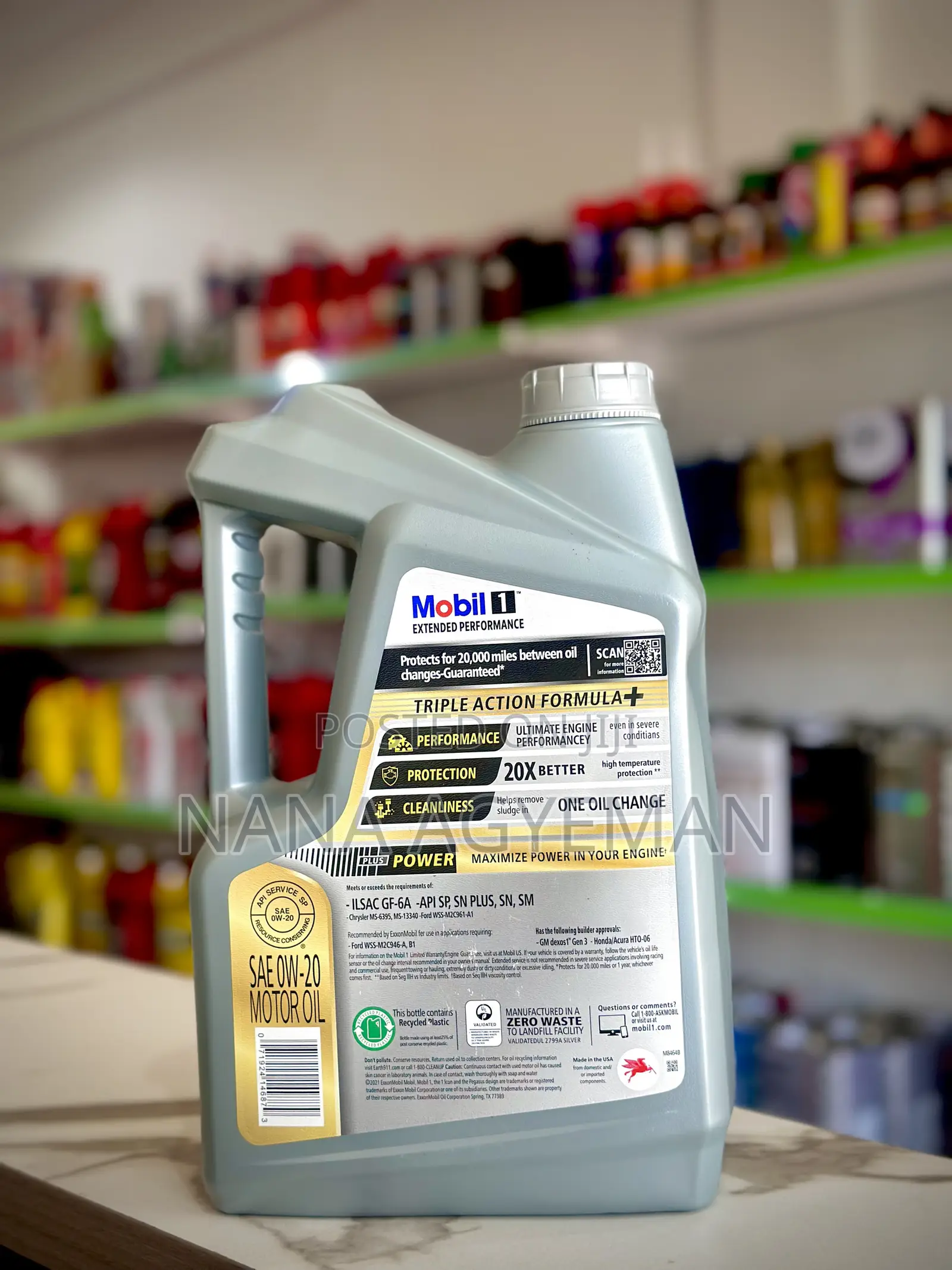 Mobil 1 Extended Performance Advanced Full Synthetic Motor Oil 0w-20