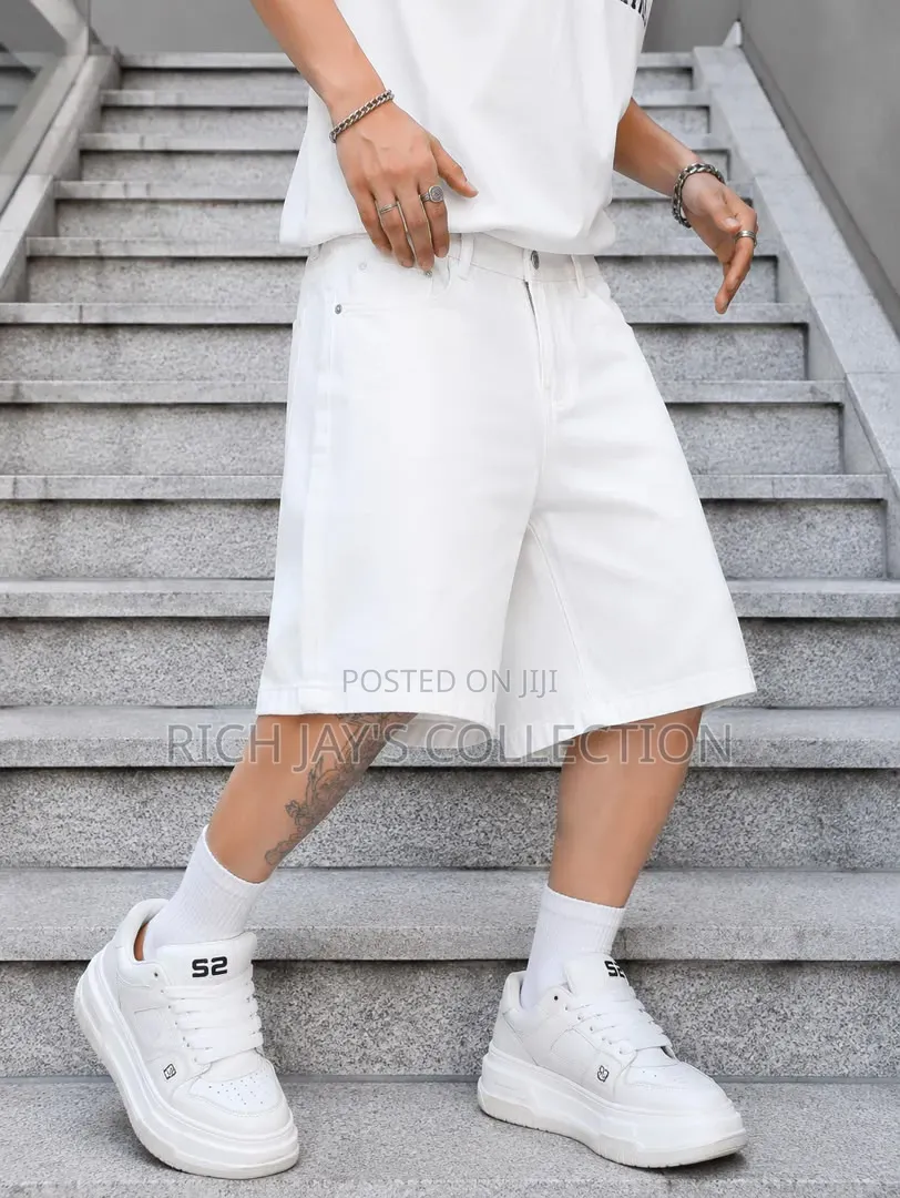 Baggy Jeans Shorts for Men