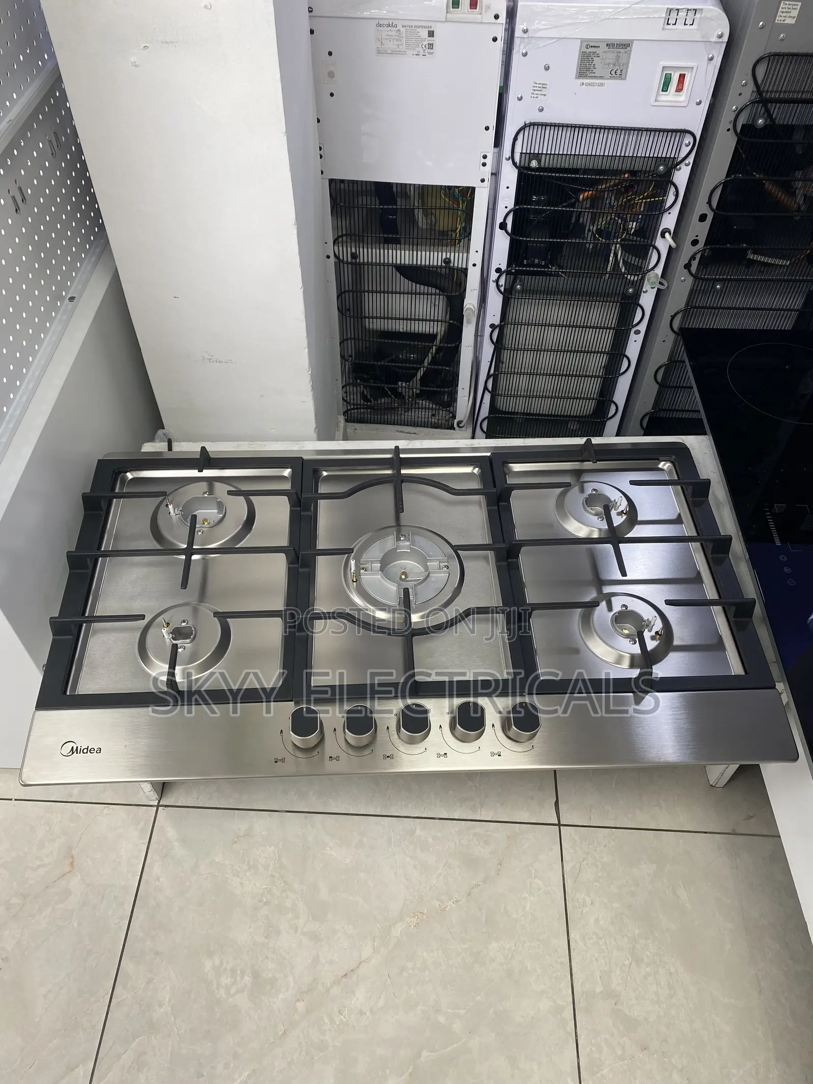 Midea 5-Burner Built in Gas Hob -90g50me