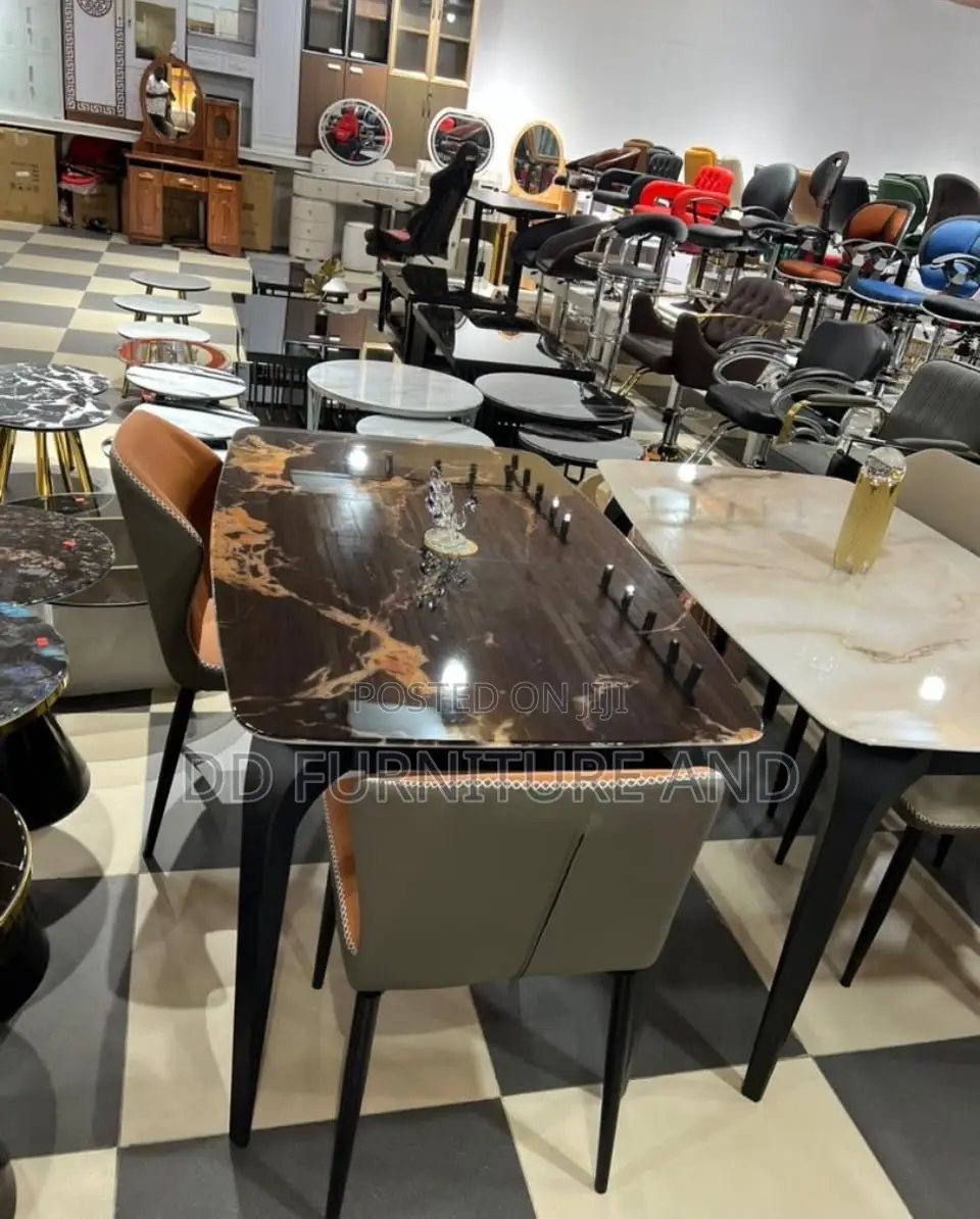 Dining Table 4 Seater Black Design