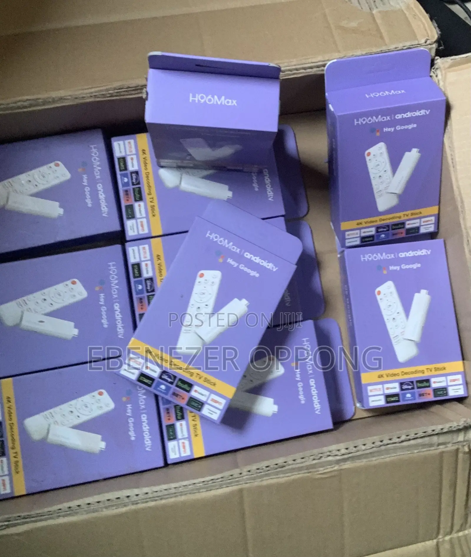 H96max Android TV Stick