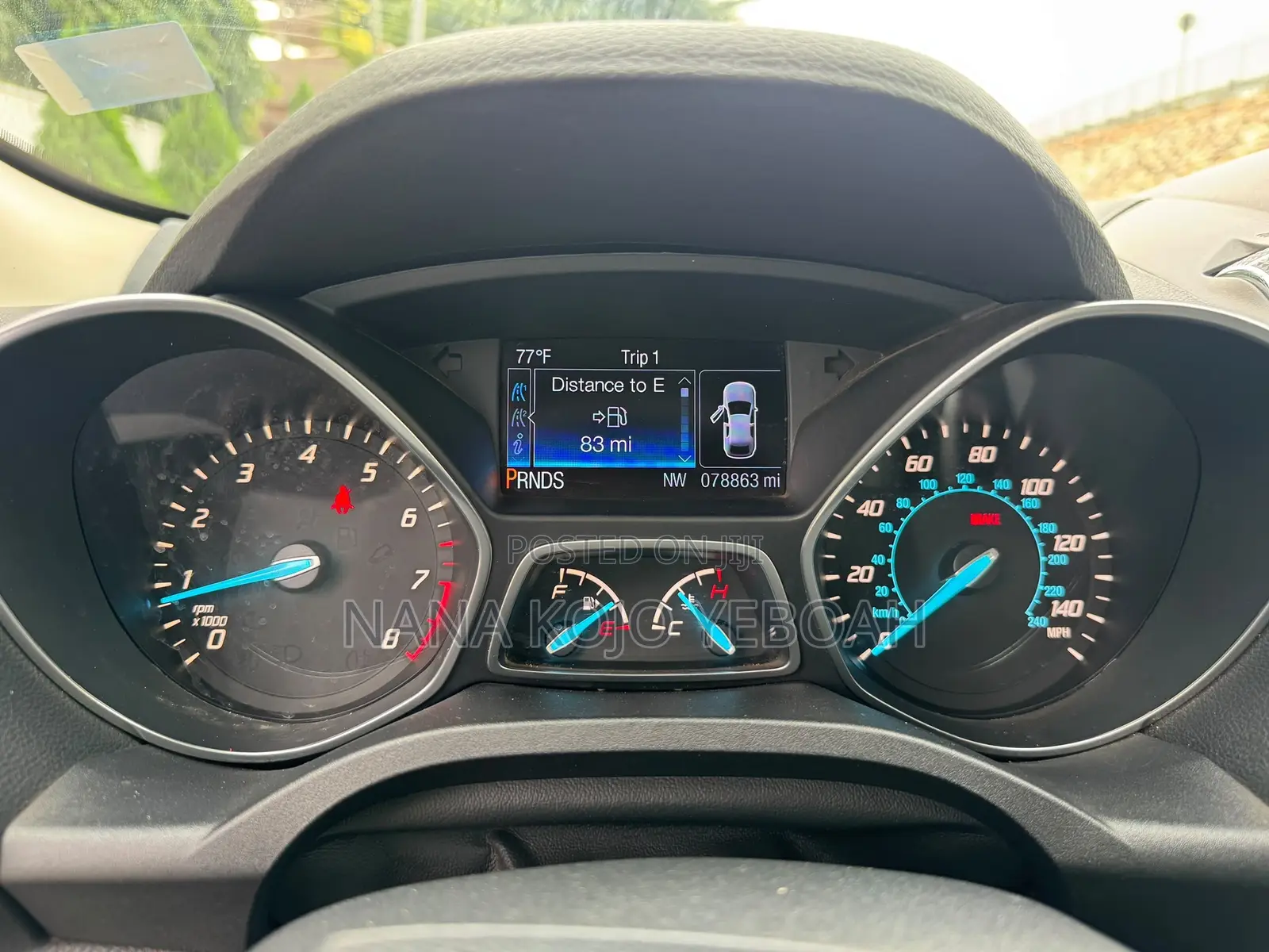 Ford Escape 2016 Gray