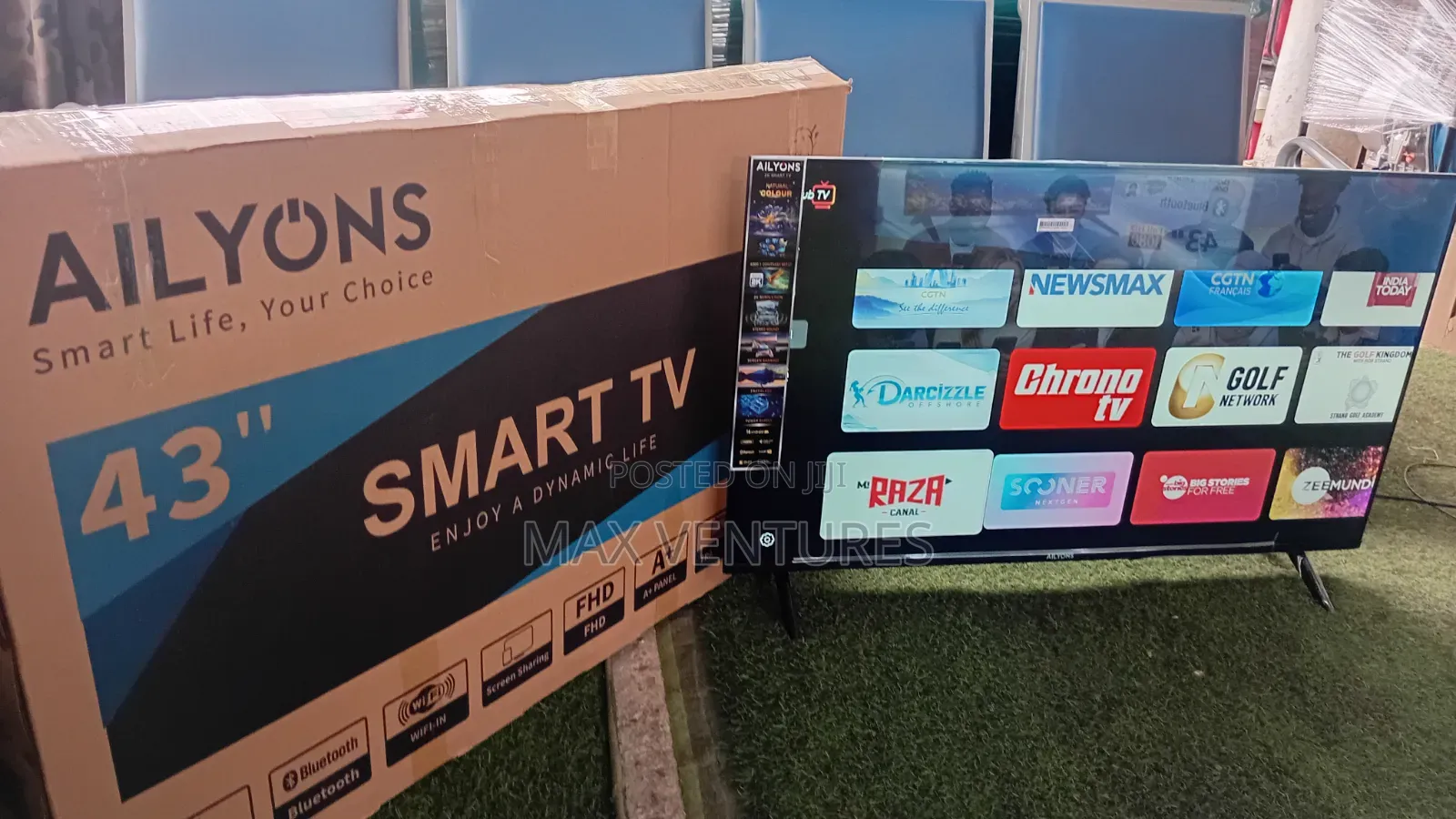 Brand New Ailyons 43" Smart TV – Modern Entertainment for 43inches