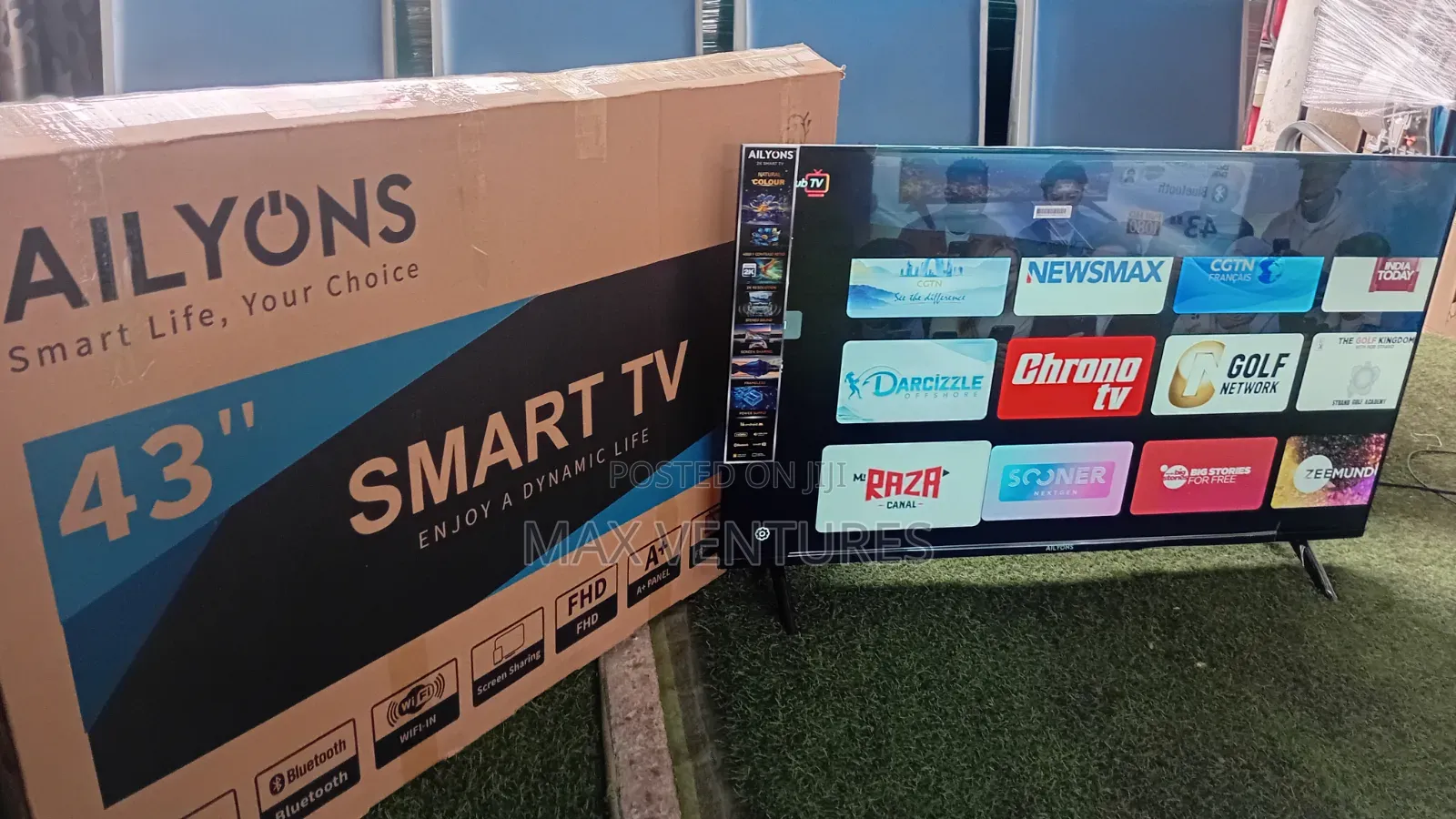 Brand New Ailyons 43" Smart TV – Modern Entertainment for 43inches