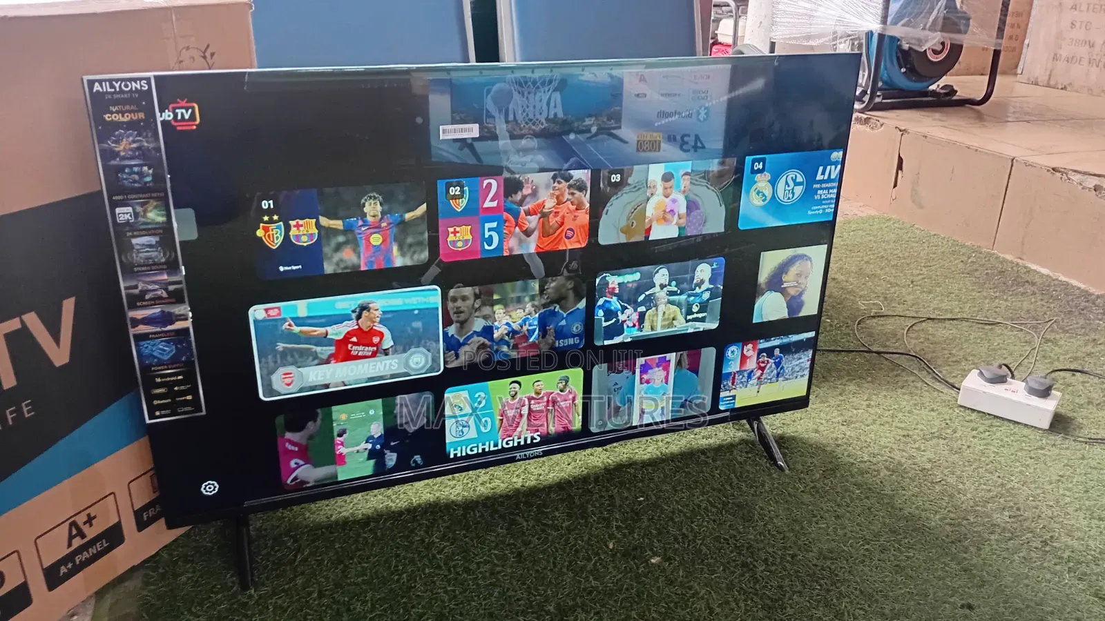 Ailyons 43" Smart TV – Enjoy Clear Images Unlimited 43inches