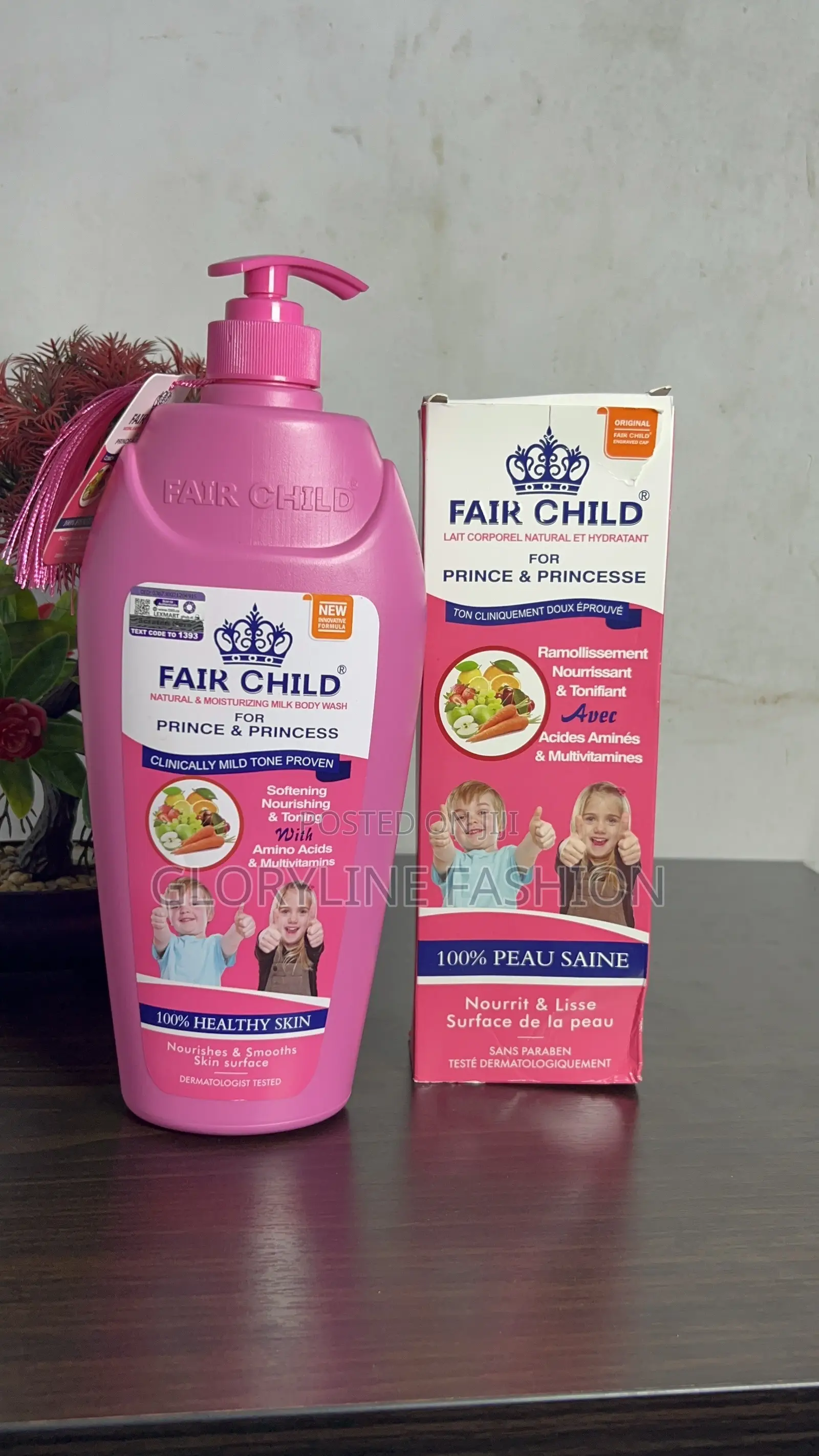 Fair Child Body Lotion and Shower Gel