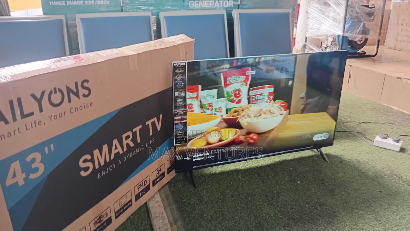 Ailyons 43" Smart TV – Beautiful Display With Smart Viewing 43inches