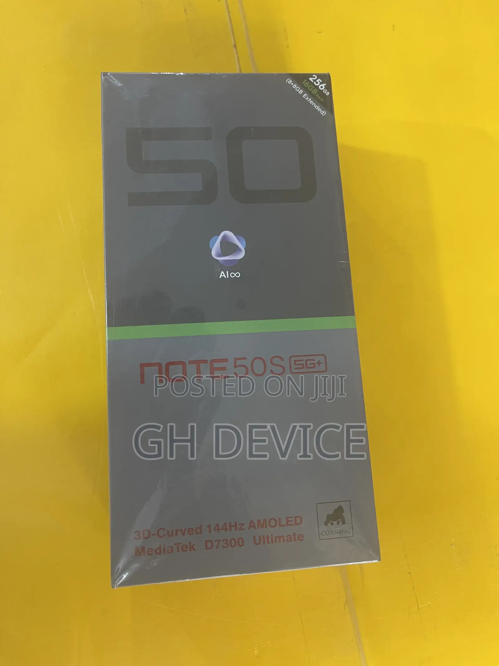 New Infinix Note 50s 256 GB Black