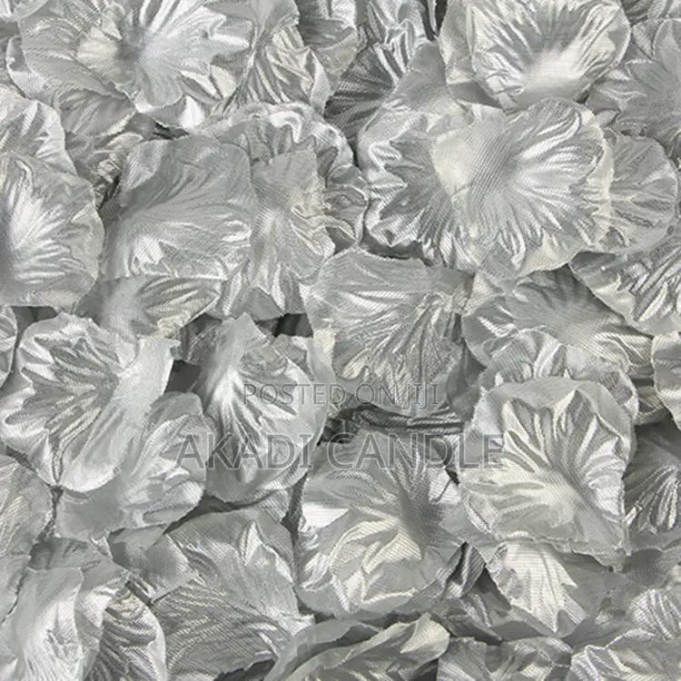 Silver Rose Petals