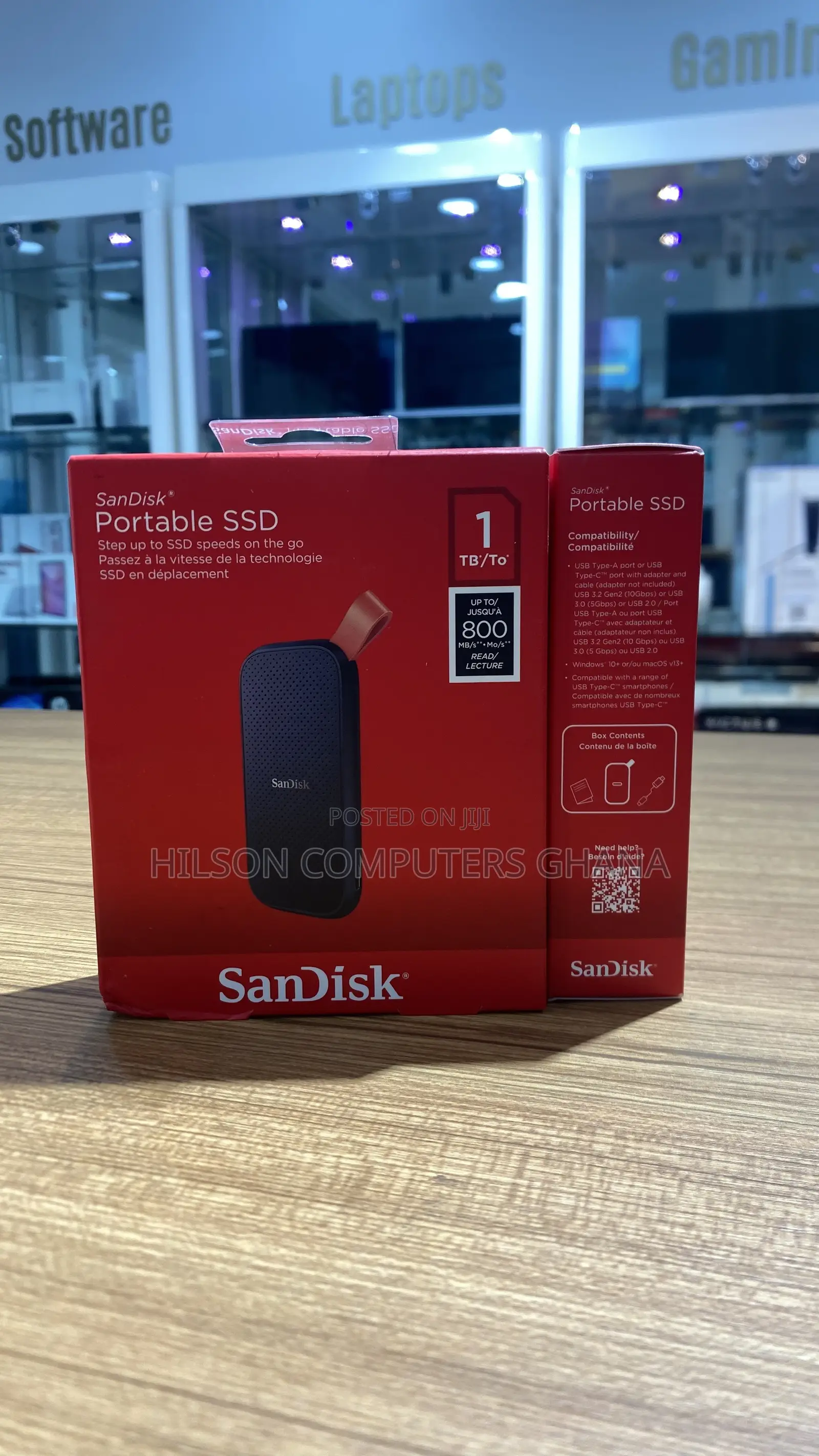 SanDisk Portable1TB External SSD