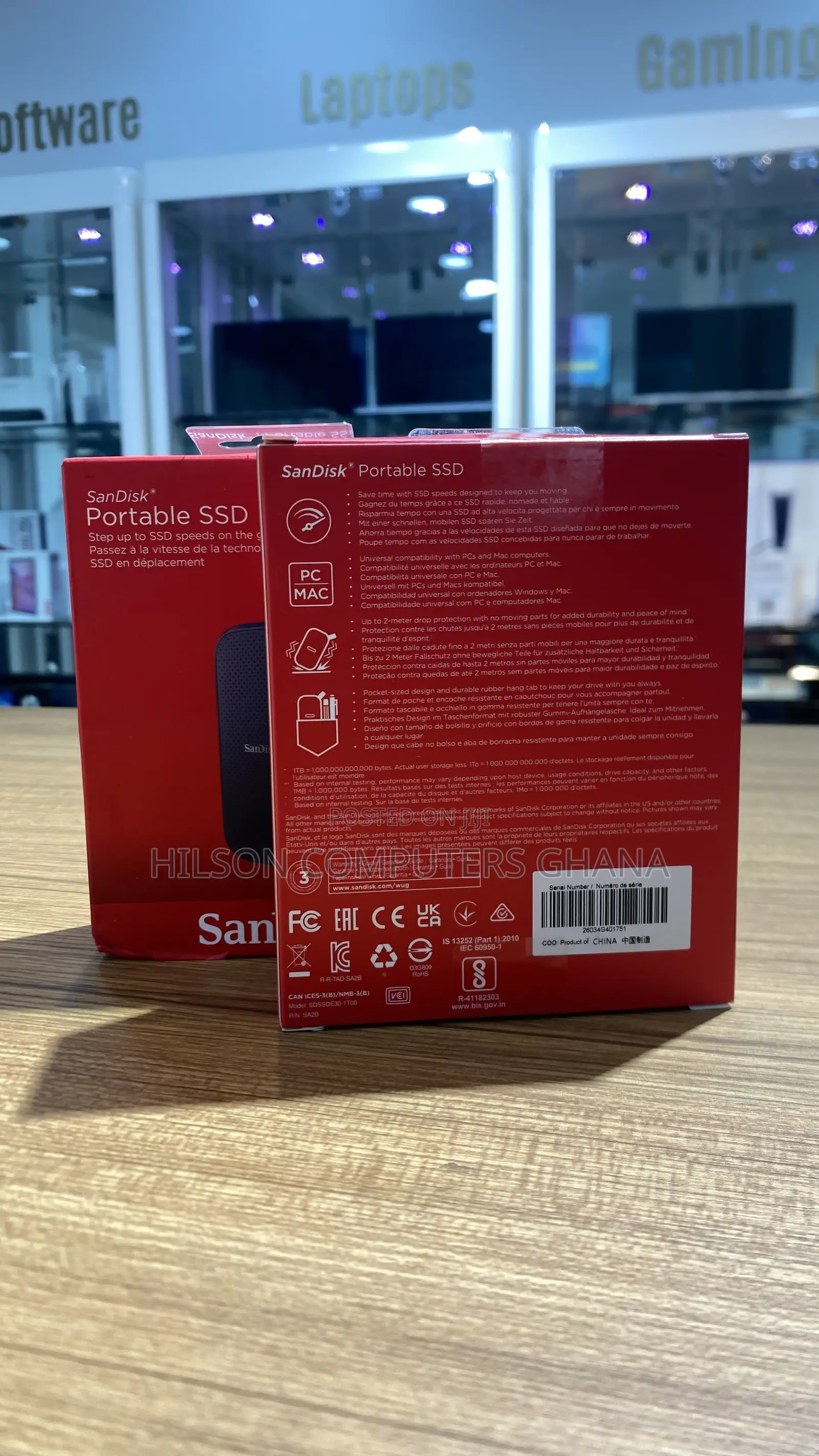 SanDisk Portable1TB External SSD