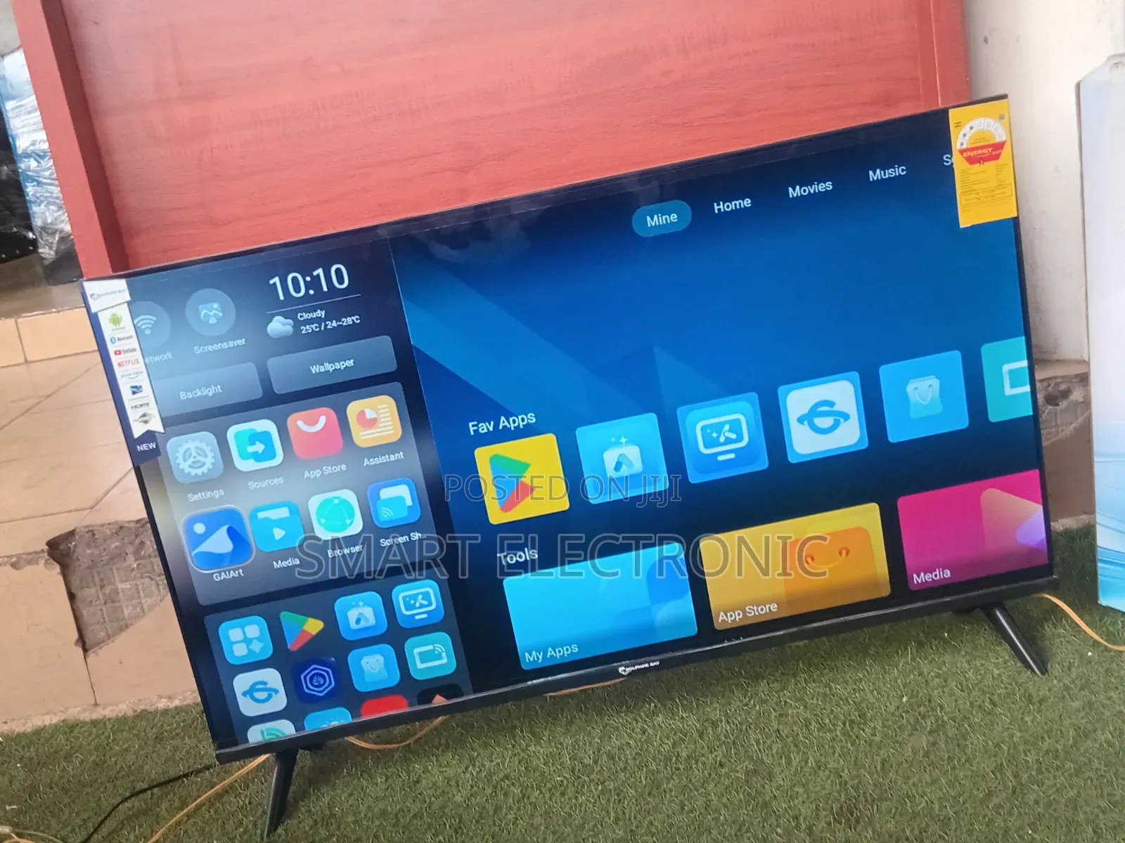 Dolphin Bay 43” LED Smart TV – Full HD Picture Quality, WiFi Bluetooth