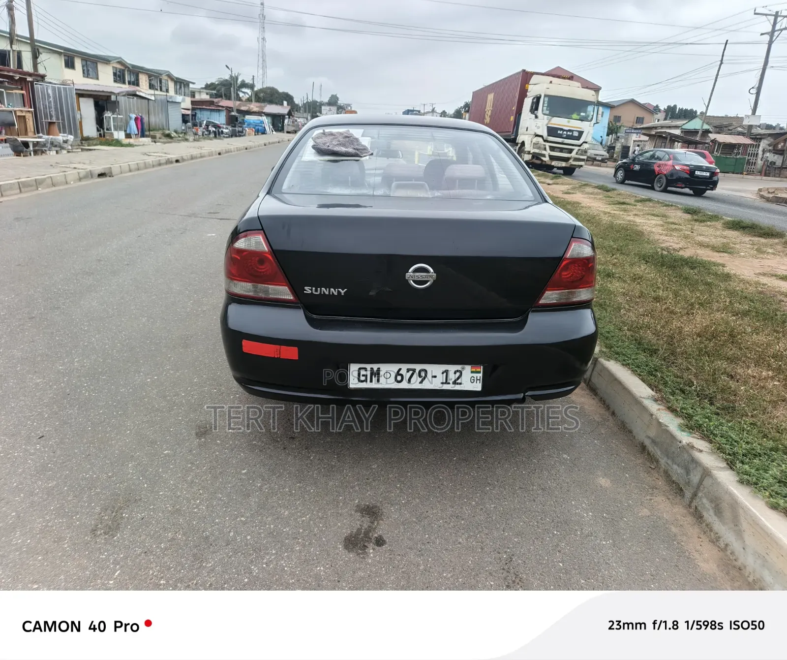 Nissan Sunny 2012 Black