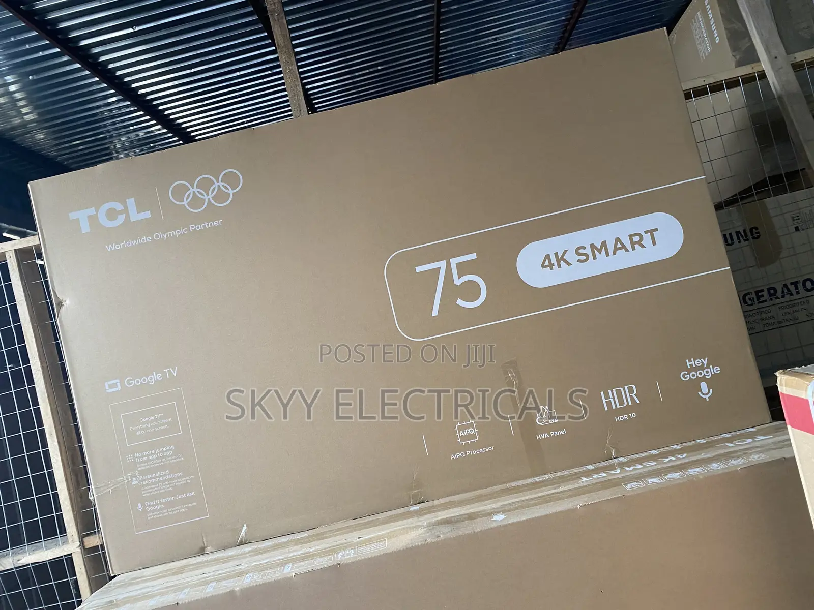 TCL 75'' Uhd Led 75p6k Smart Android Television