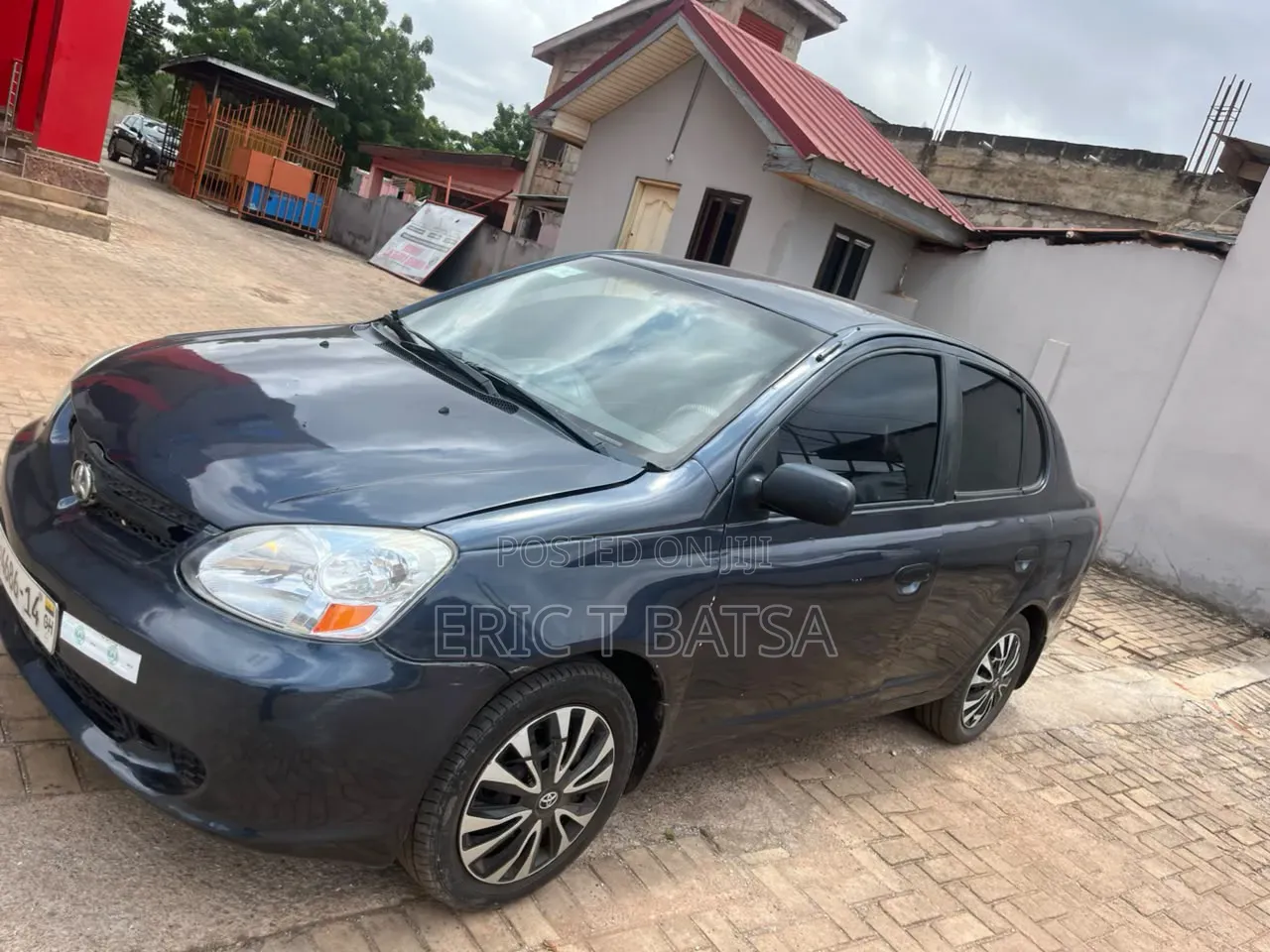 Toyota Echo Sedan 2005 Blue
