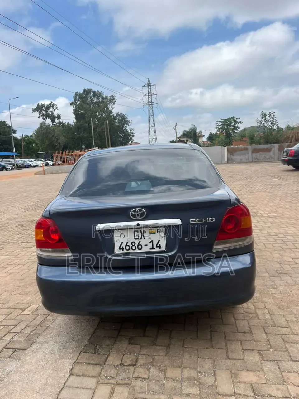 Toyota Echo Sedan 2005 Blue