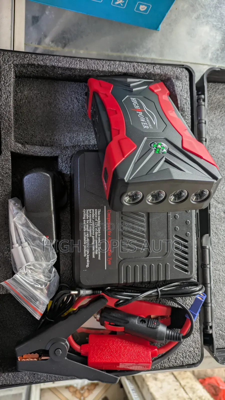 Jump Starter for 12v Cars