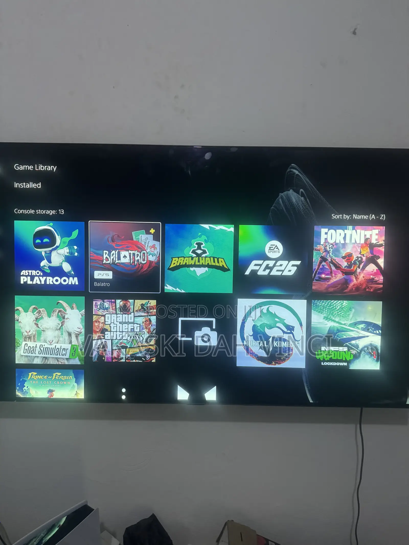 Ps5 Standard for Sale. Comes With 6 Games