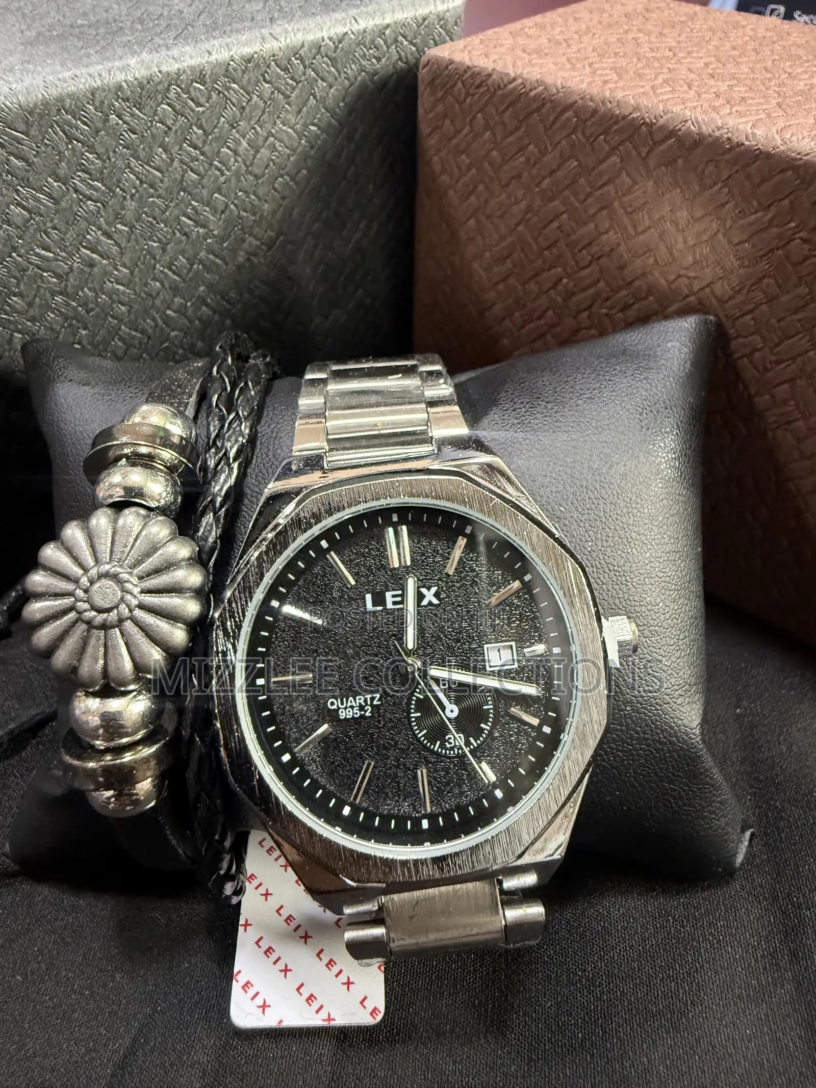 Quality Gift Set Boxed Watch and Bracelet for Men