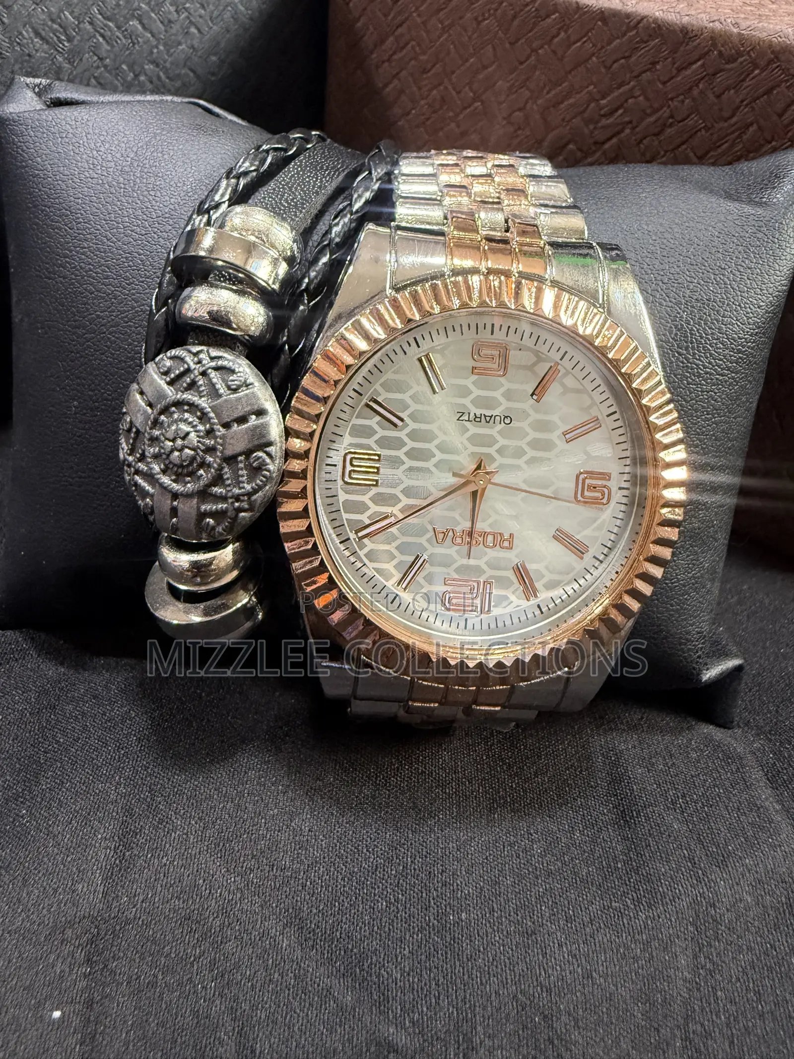 Quality Gift Set Boxed Watch and Bracelet for Men