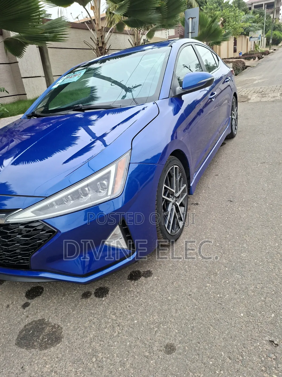 Hyundai Elantra 2019 Blue