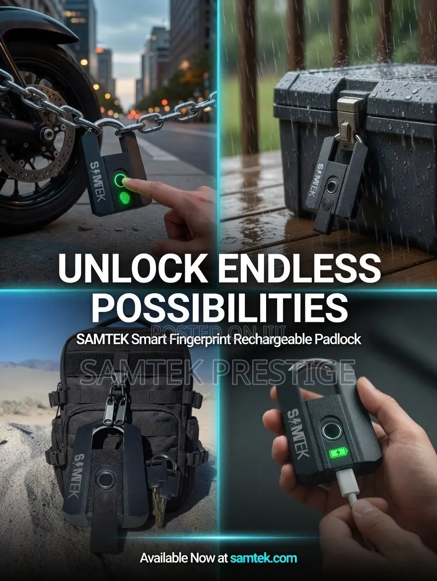 Samtek Smart Fingerprint Padlock