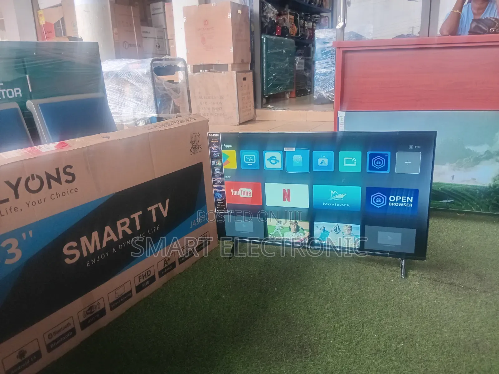 Ailyons Smart TV – Big Screen Entertainment for Home Office