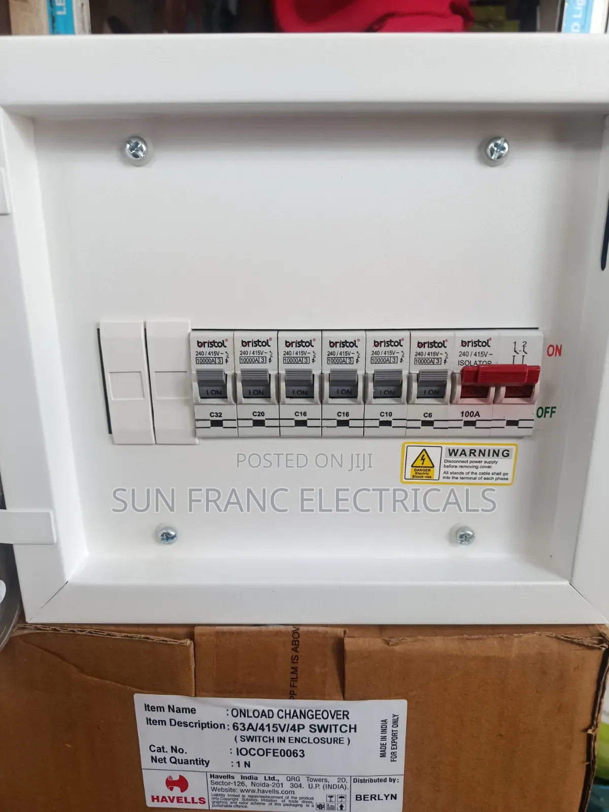 6way Single Phase Bristol Distribution Board