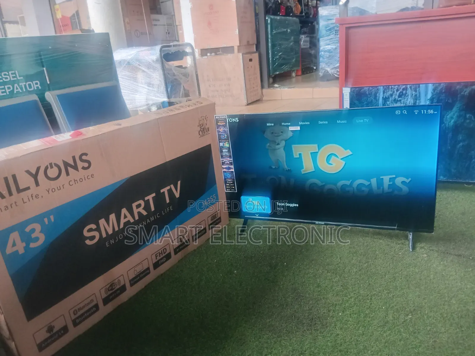 Ailyons LED TV – Stylish Smart Entertainment for Every Home