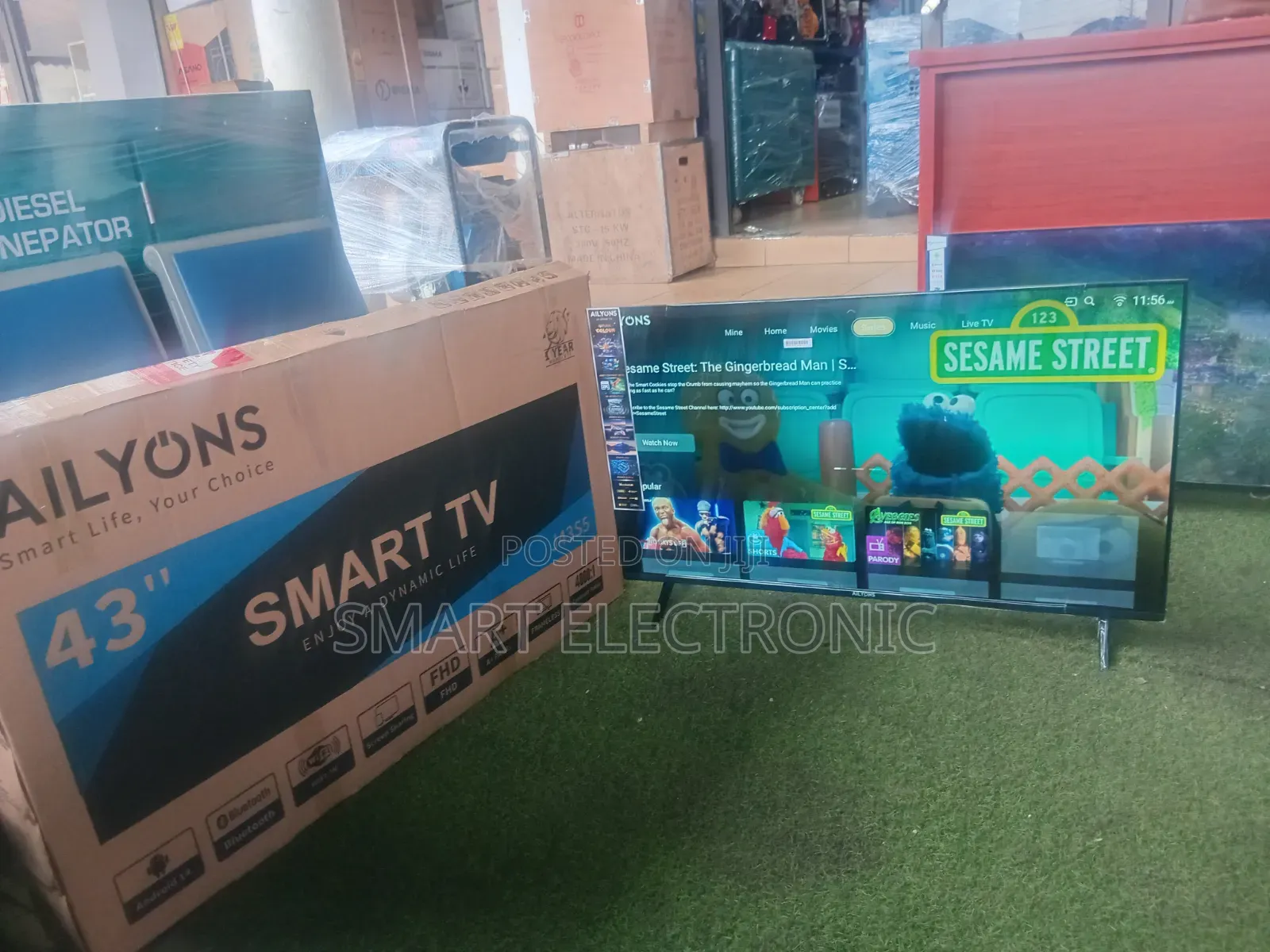 Ailyons LED TV – Stylish Smart Entertainment for Every Home
