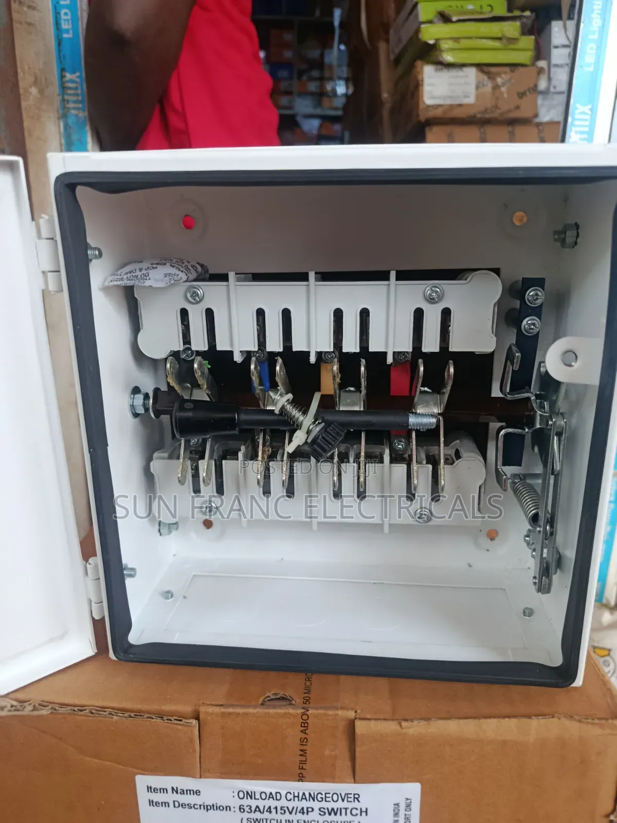 32A Bristol Changeover Switch