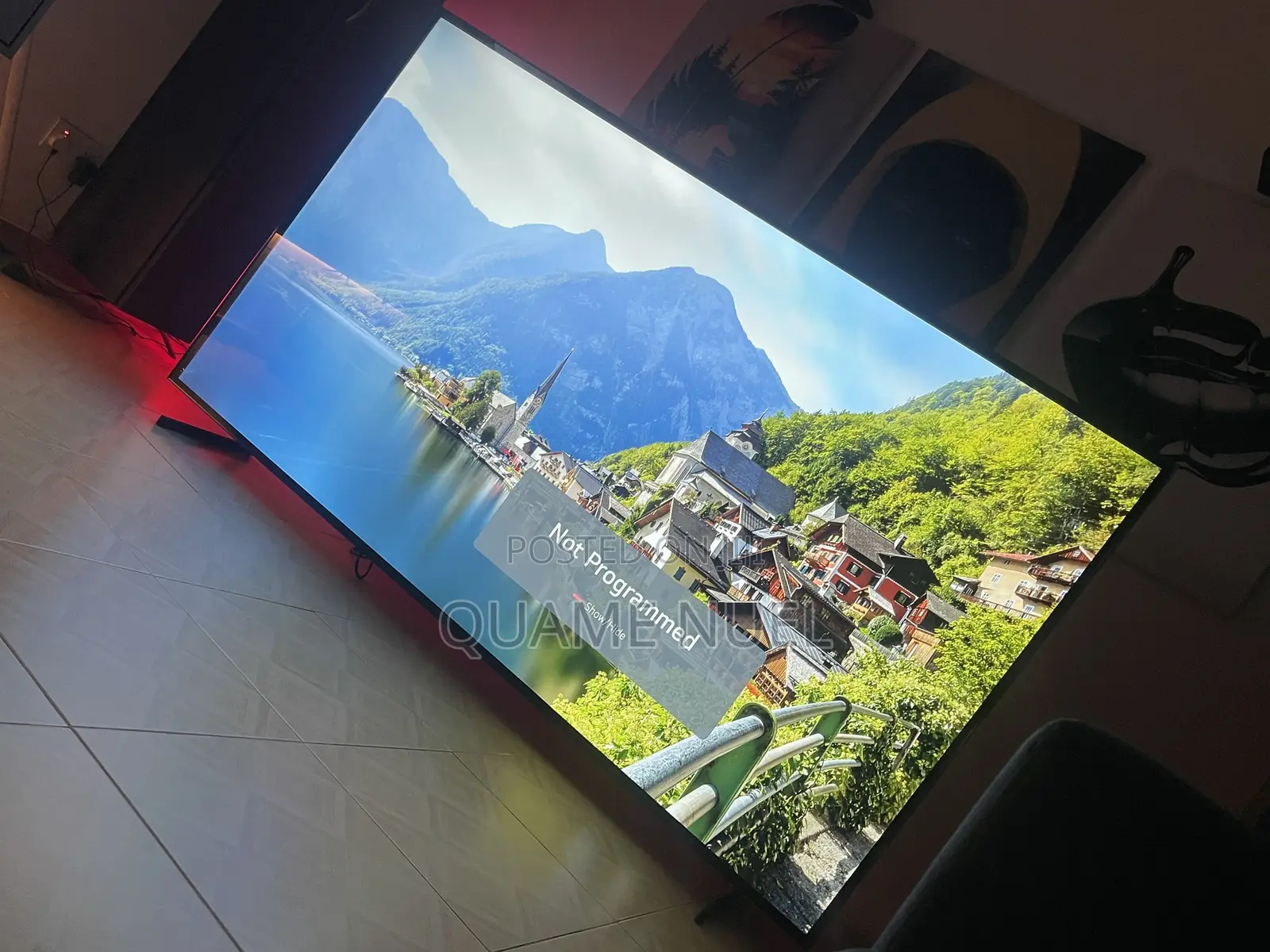 75 Inches QLED LG TV( Custom Made)