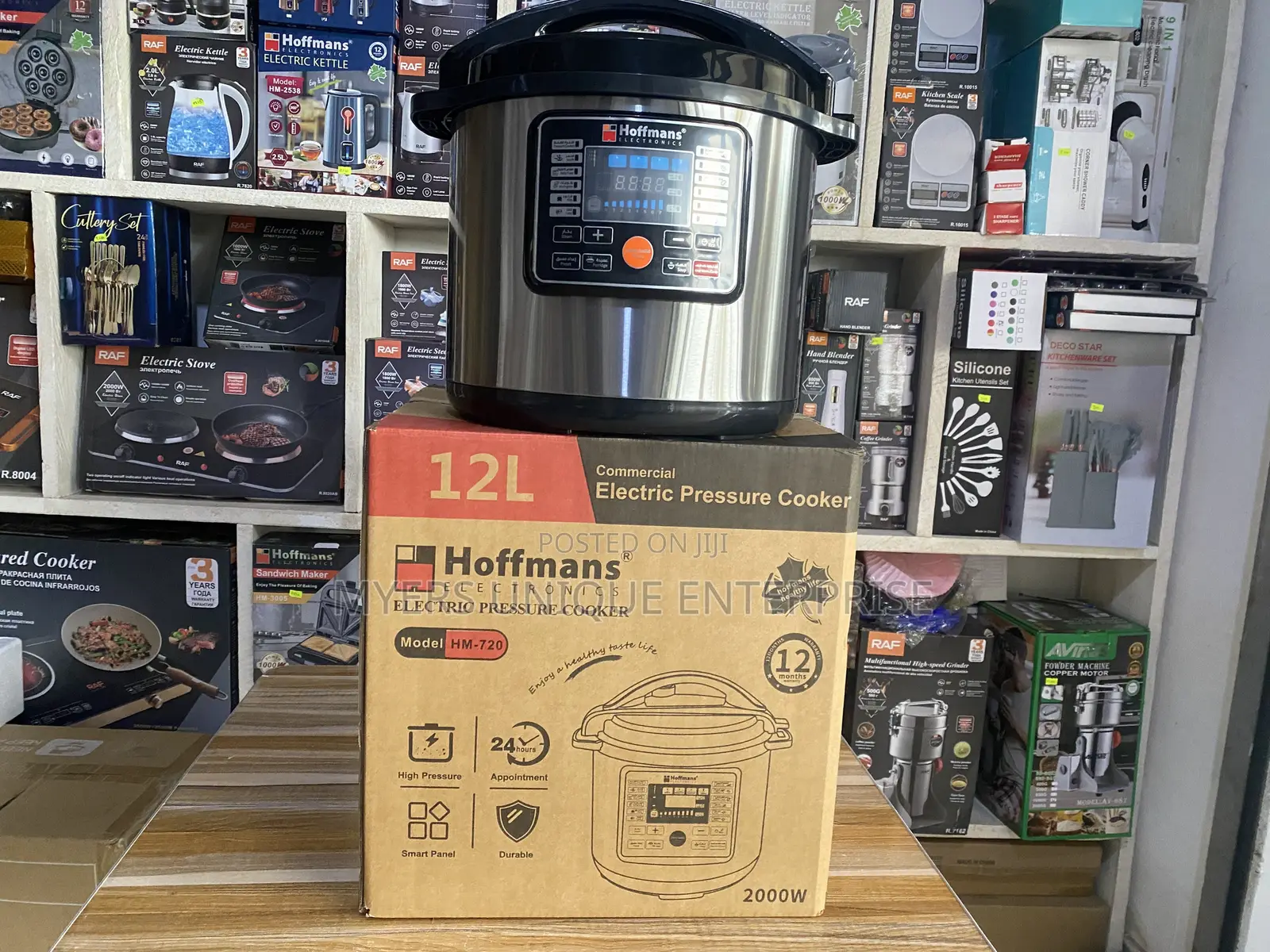 Hoffmans 12L Heavy Duty Pressure Cooker