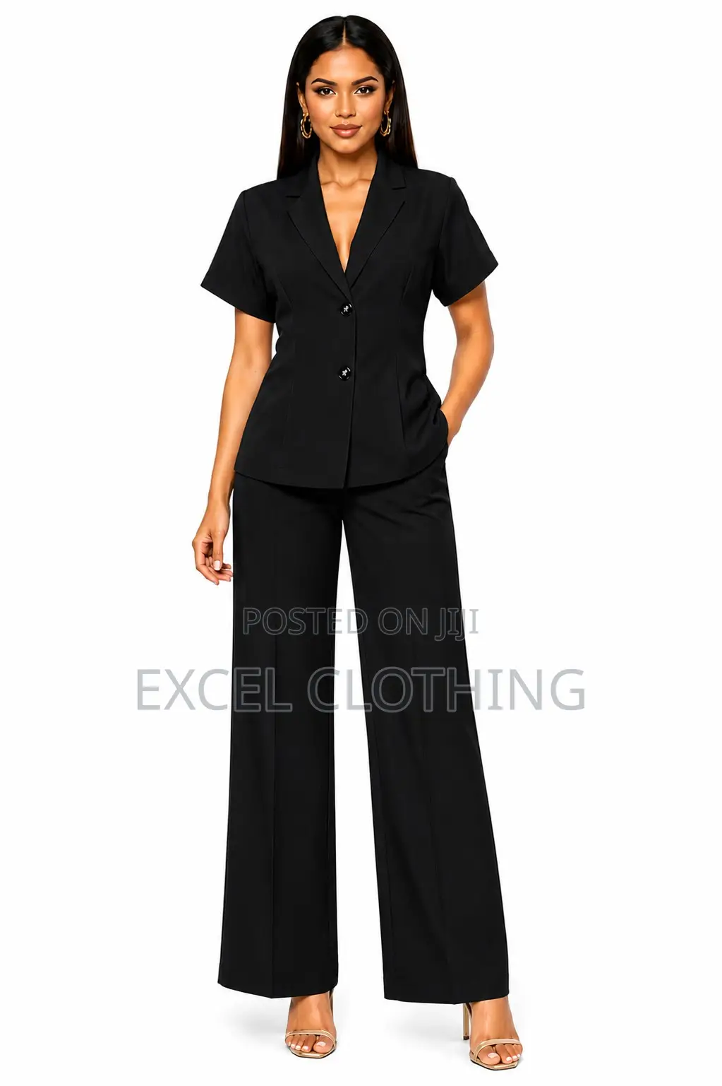 Classic Short Sleeve Suit Set